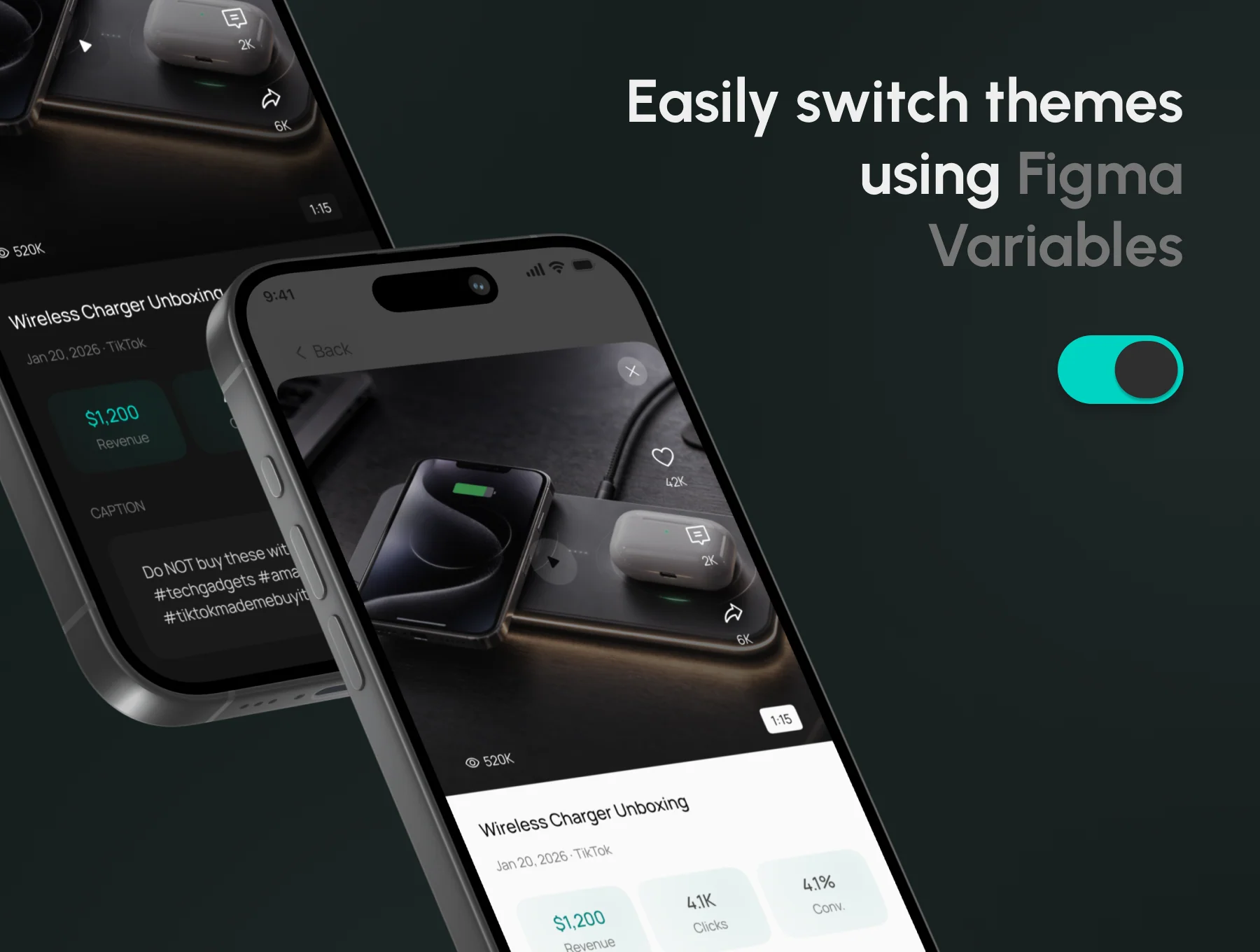 Afftrack – Affiliate Marketing SaaS Dashboard Mobile UI Kit 3