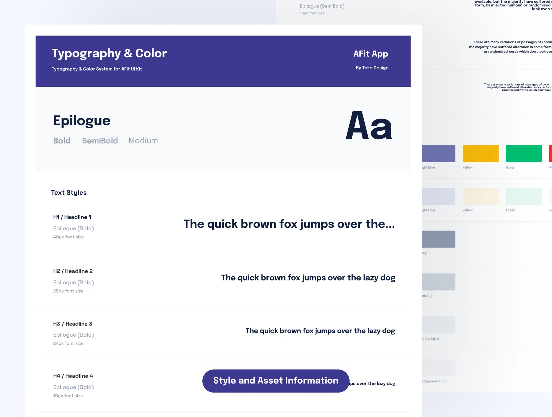 Afit - Sport & Fitness UI Kit 4
