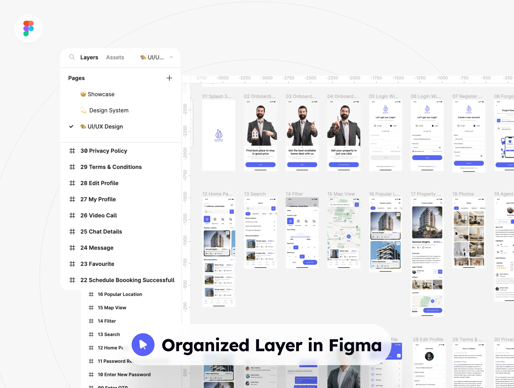 Aganta - Real Estate App UI Kit 5