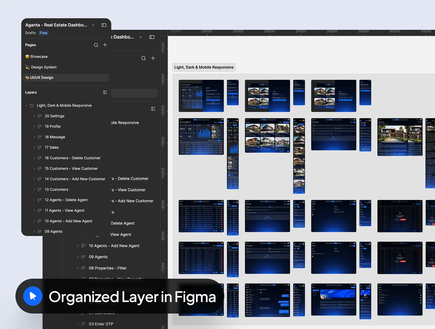 Aganta - Real Estate Dashboard Admin UI Kit 4