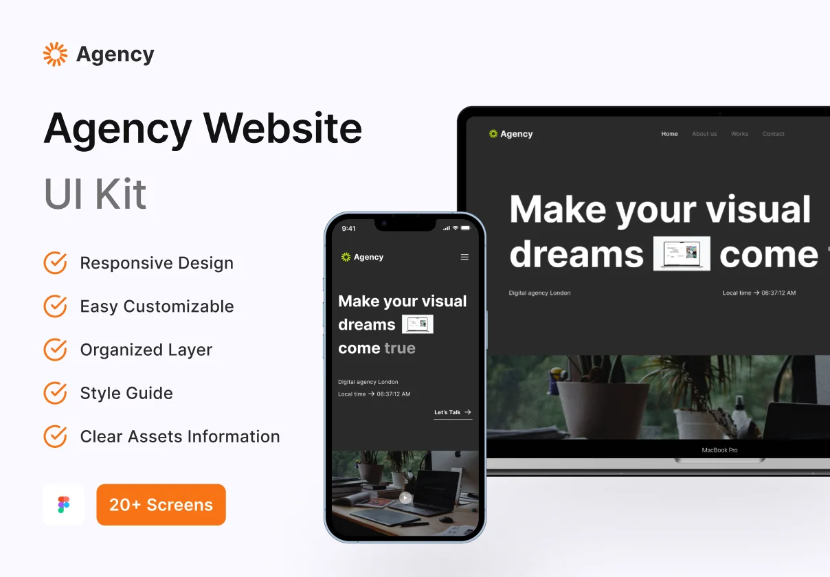 Agency - Agency Website UI Kit