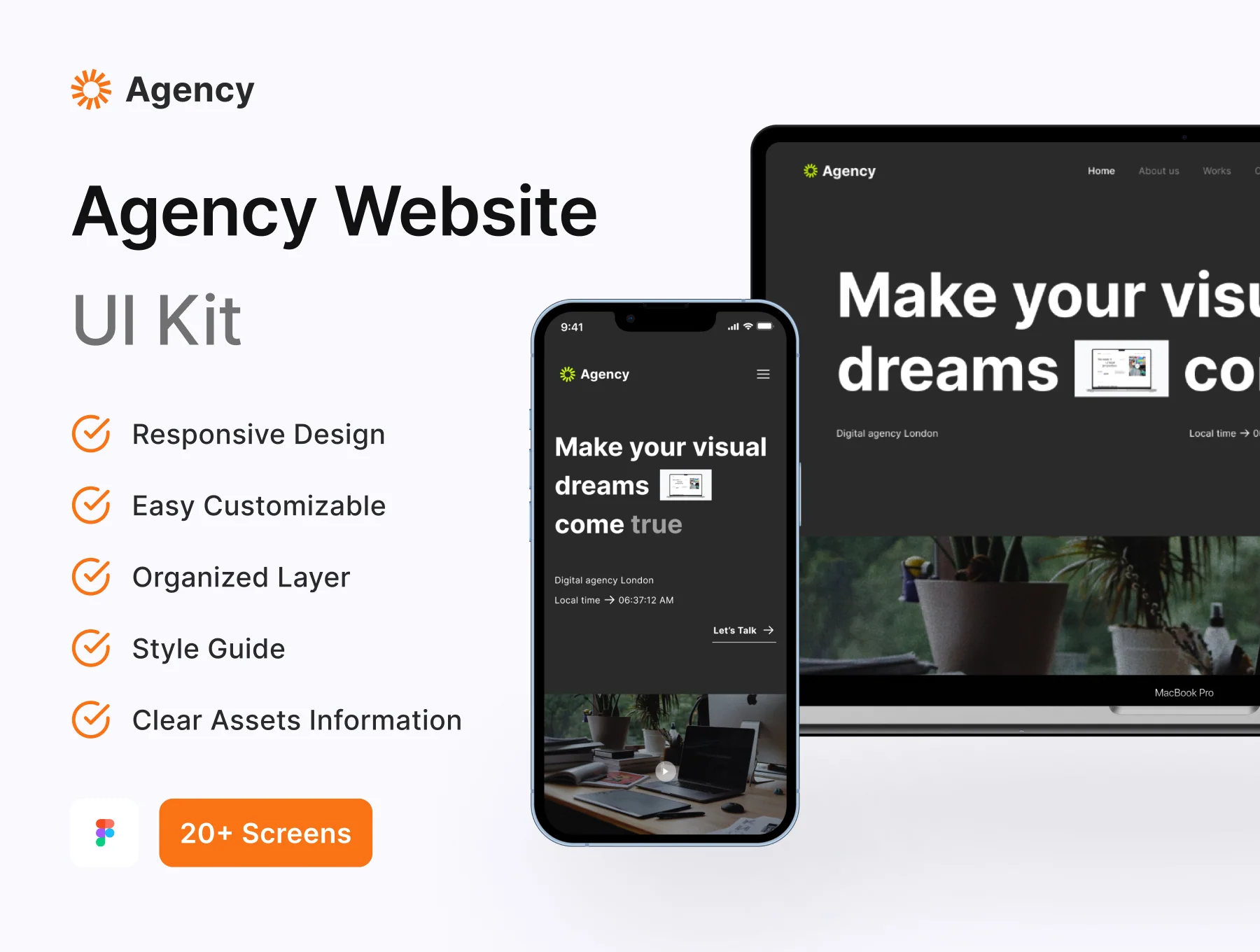 Agency - Agency Website UI Kit