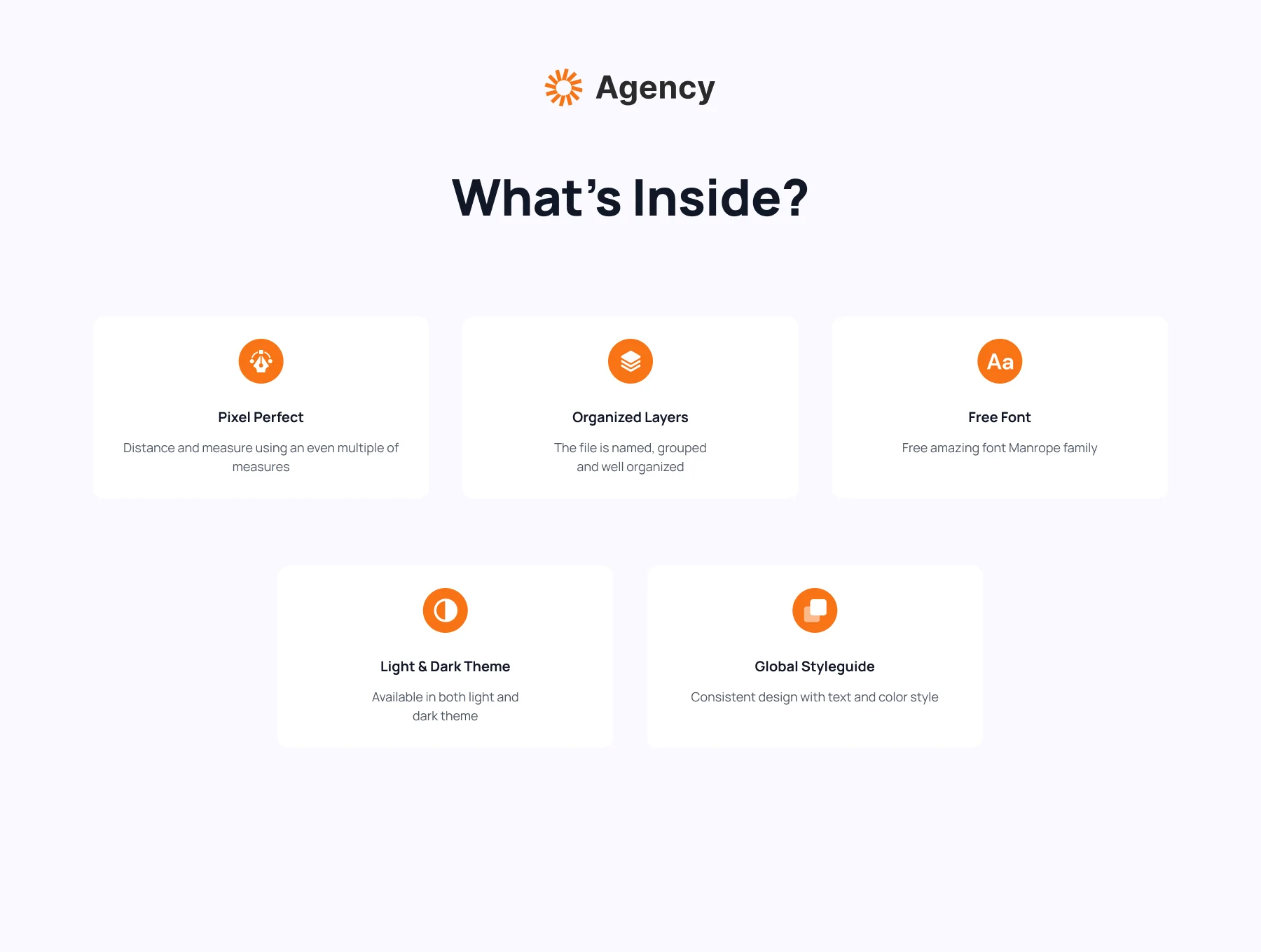 Agency - Agency Website UI Kit 3