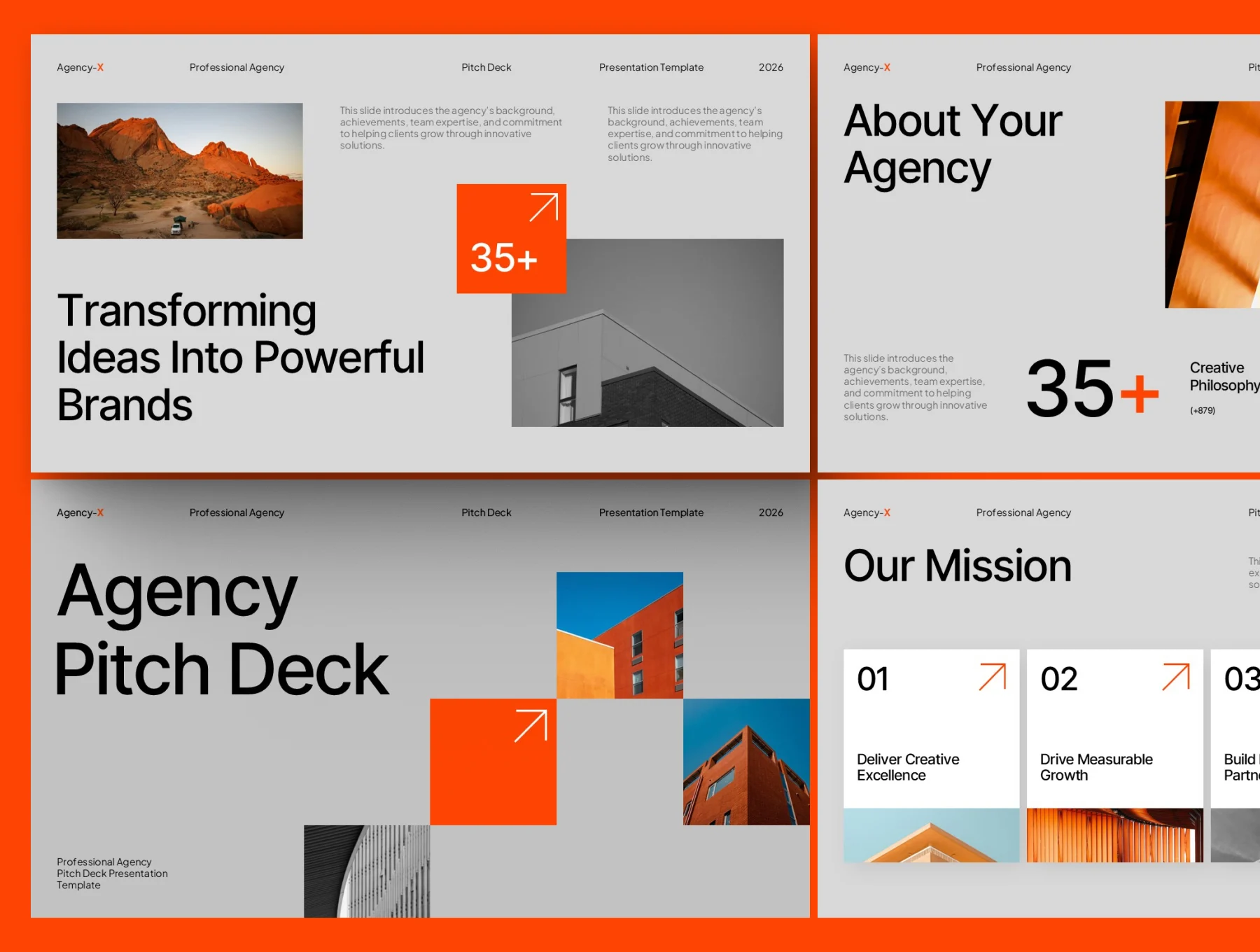 Agency Pitch Deck