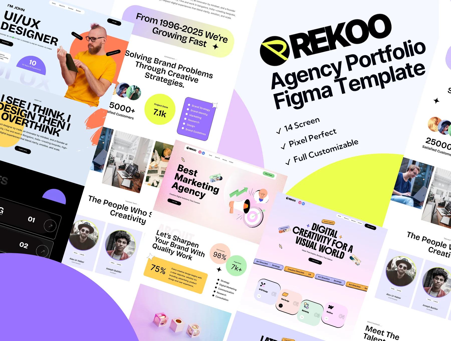 Agency Portfolio Figma Template