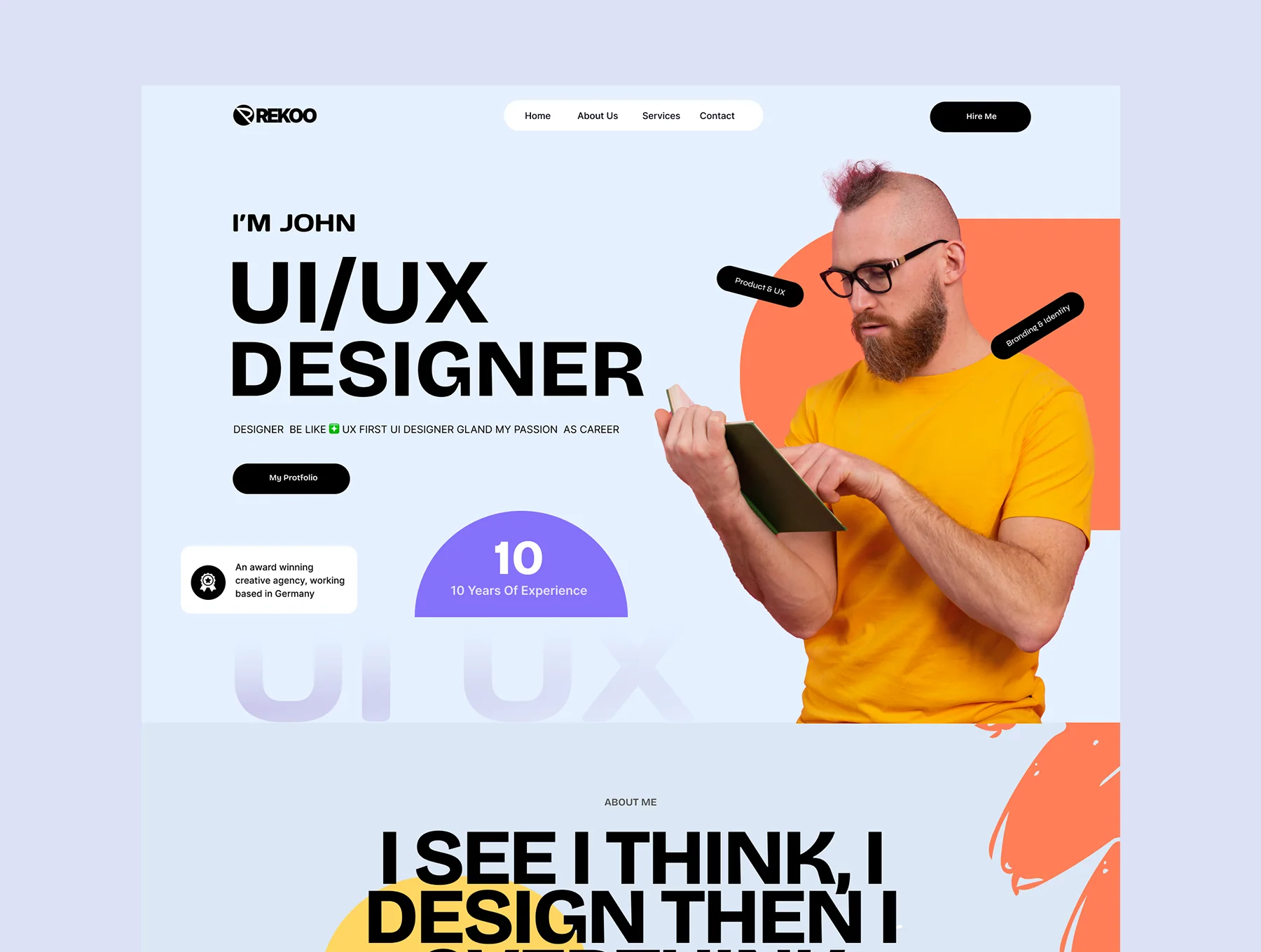 Agency Portfolio Figma Template 2