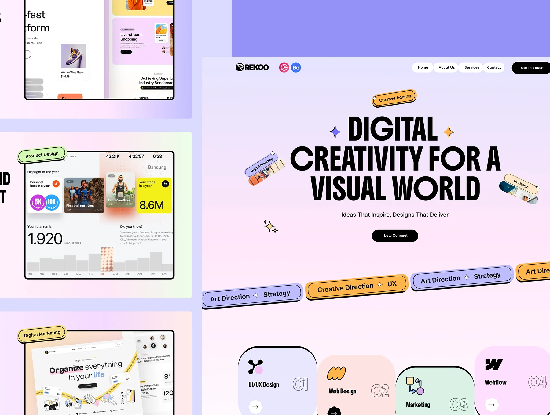 Agency Portfolio Figma Template 4