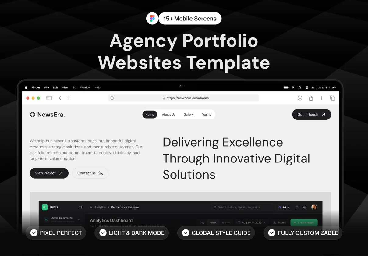 Agency Portfolio Websites Template