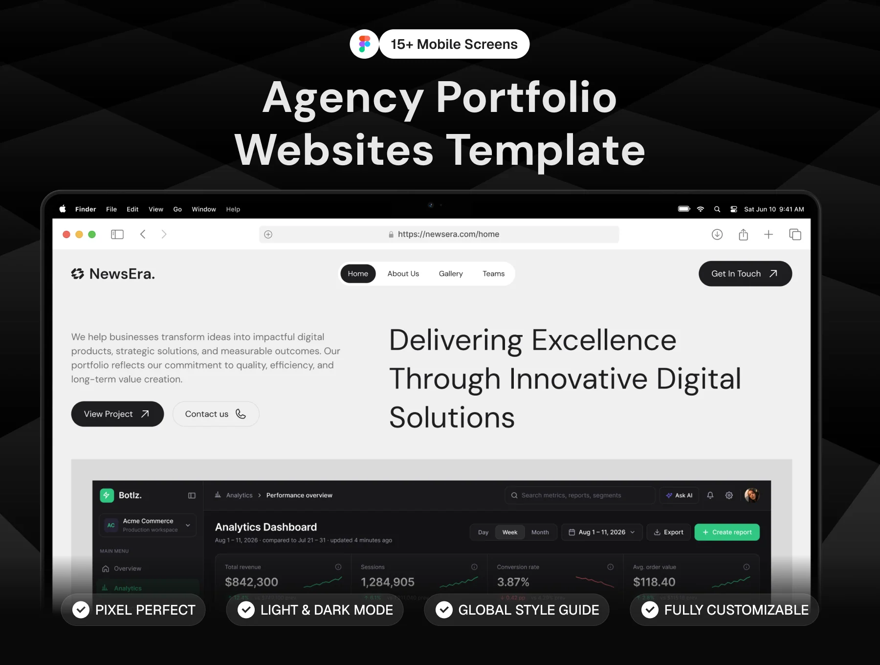 Agency Portfolio Websites Template