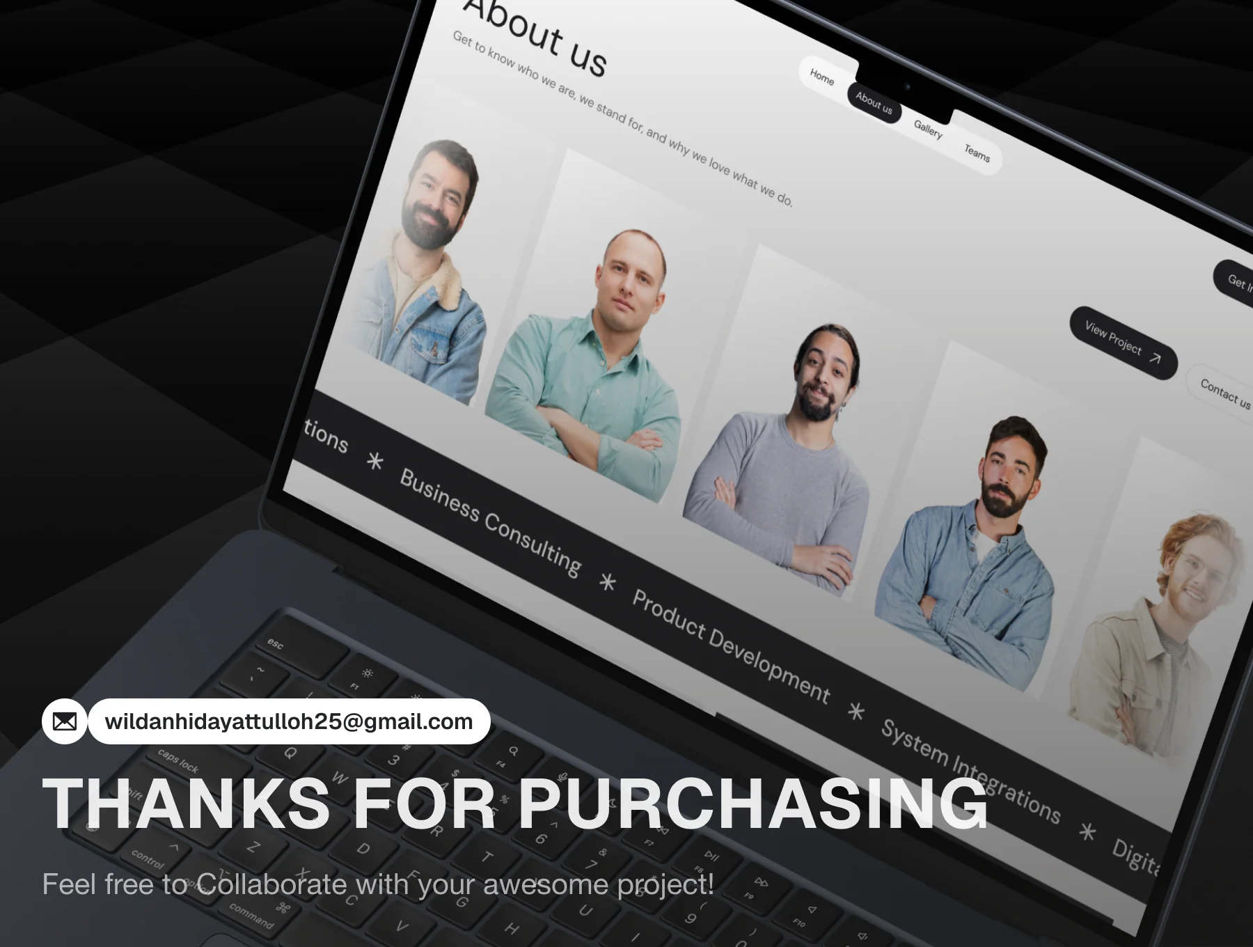 Agency Portfolio Websites Template 6