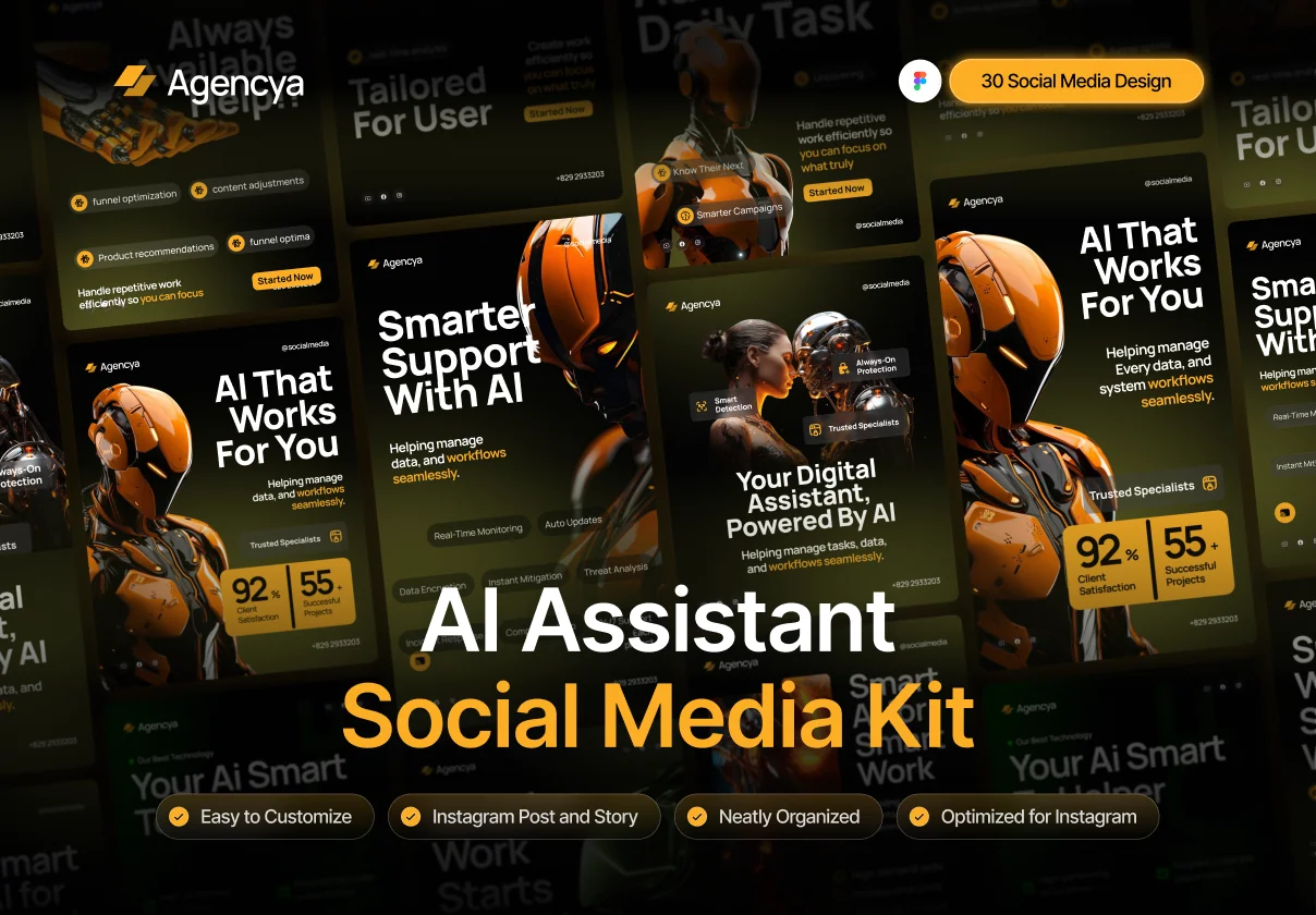 Agencya - AI Assistant Social Media Kit