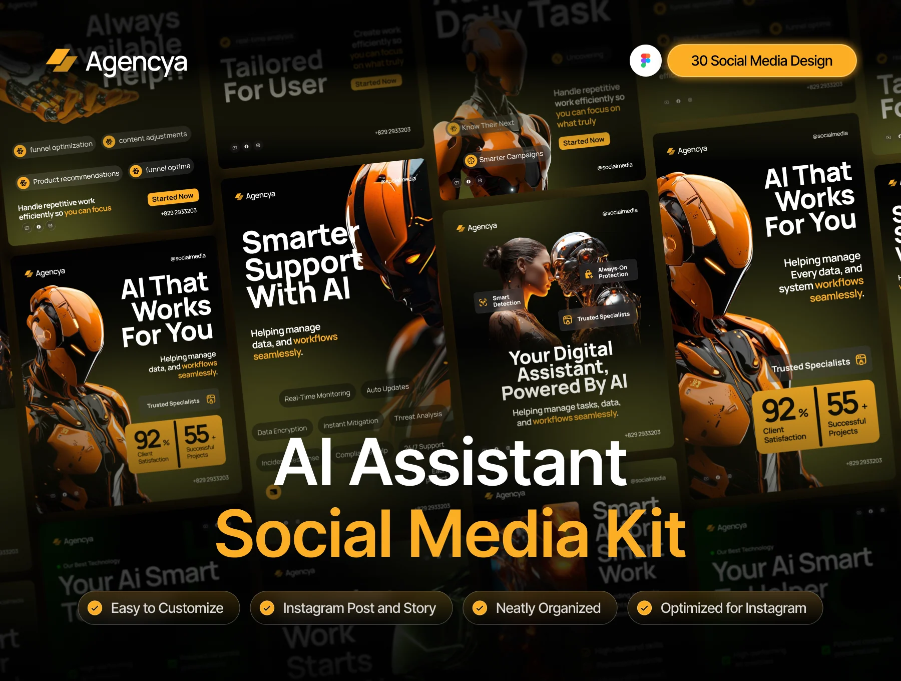 Agencya - AI Assistant Social Media Kit