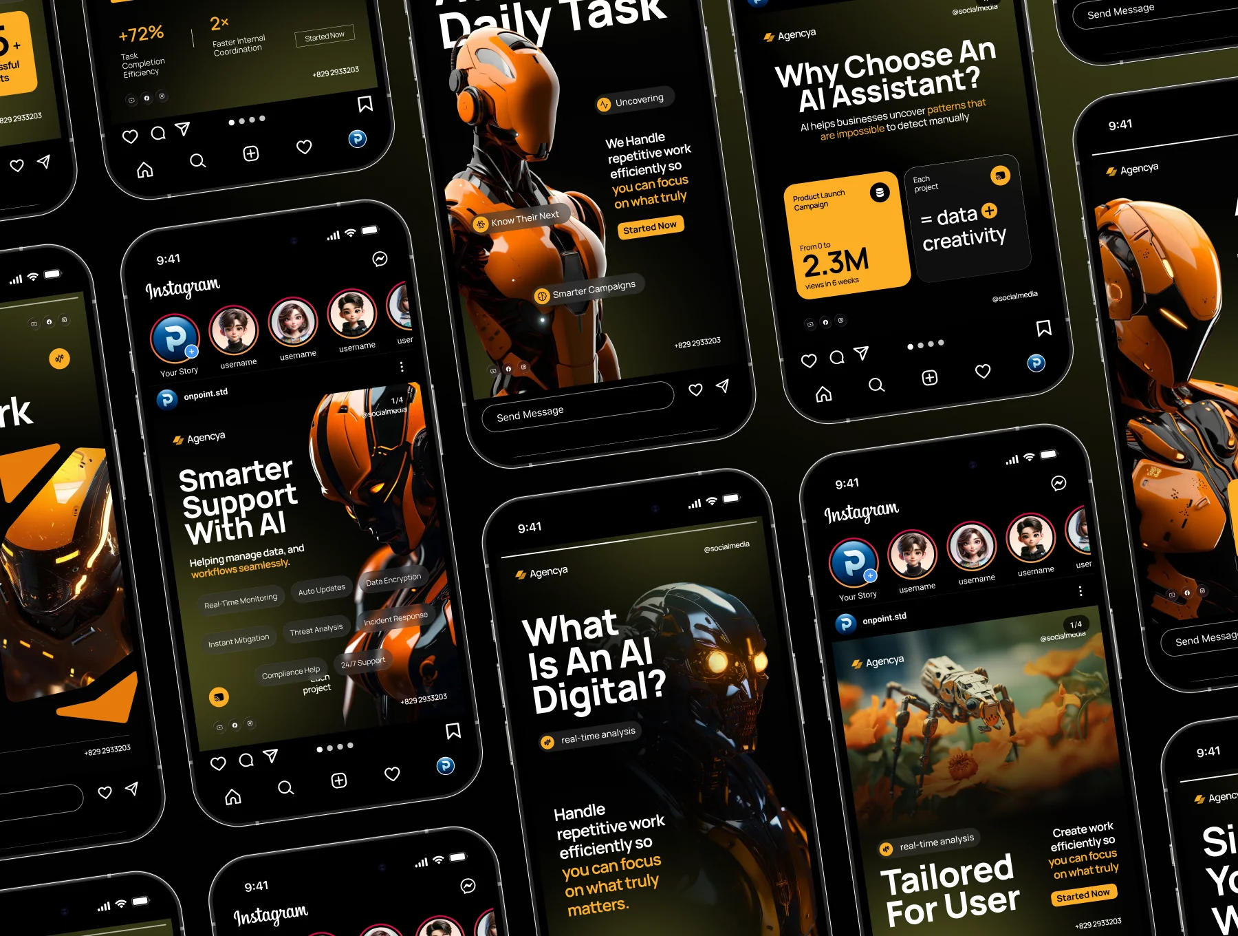 Agencya - AI Assistant Social Media Kit 3