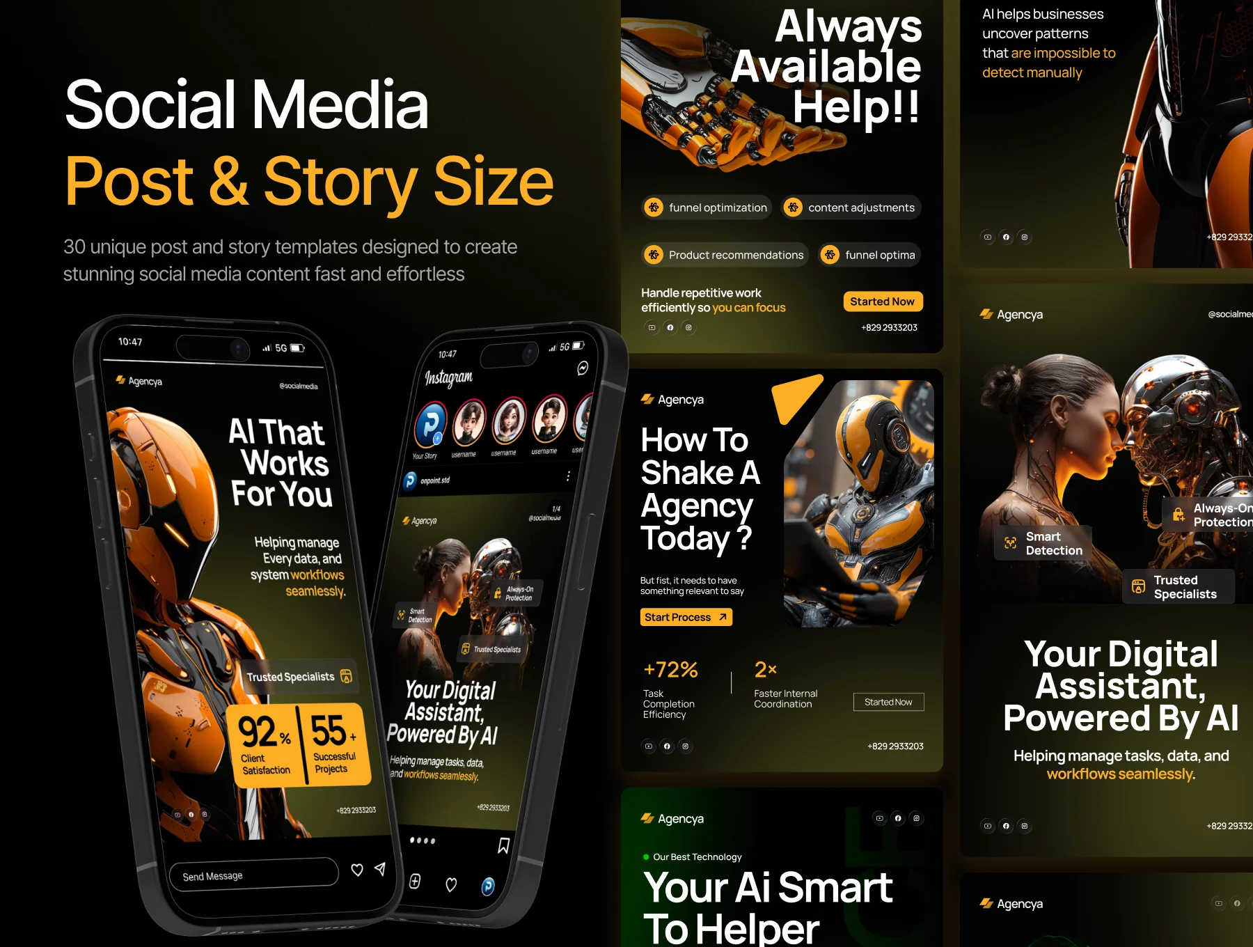 Agencya - AI Assistant Social Media Kit 5