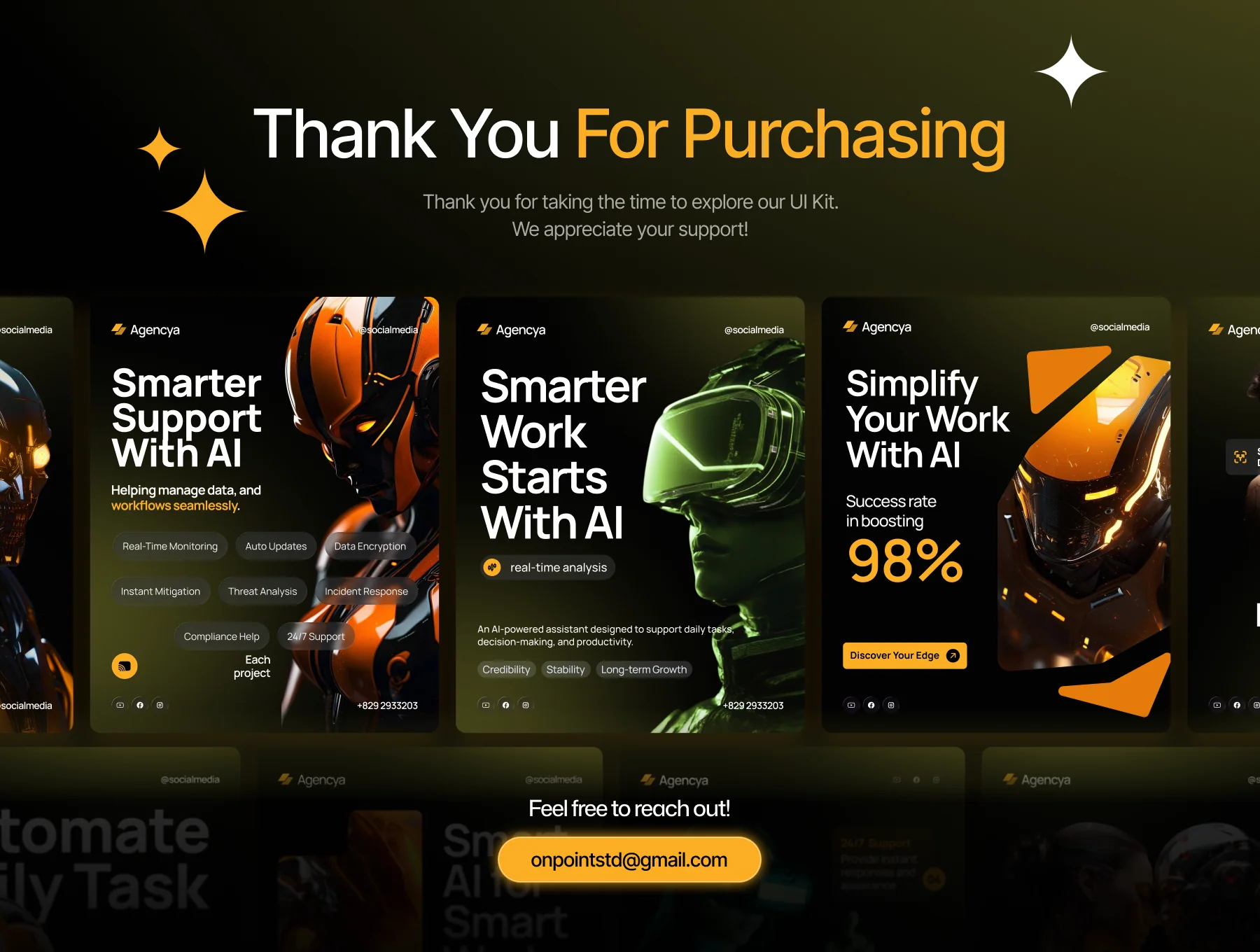 Agencya - AI Assistant Social Media Kit 6