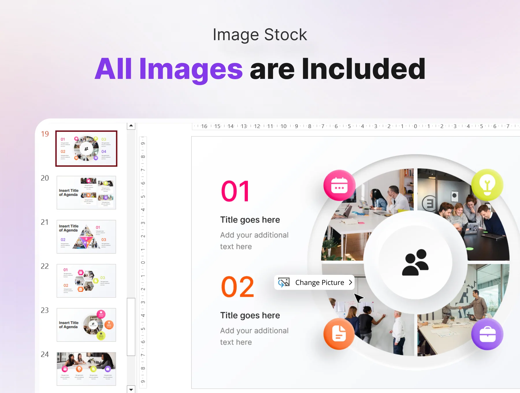 Agenda Infographic PowerPoint Presentation Template 4