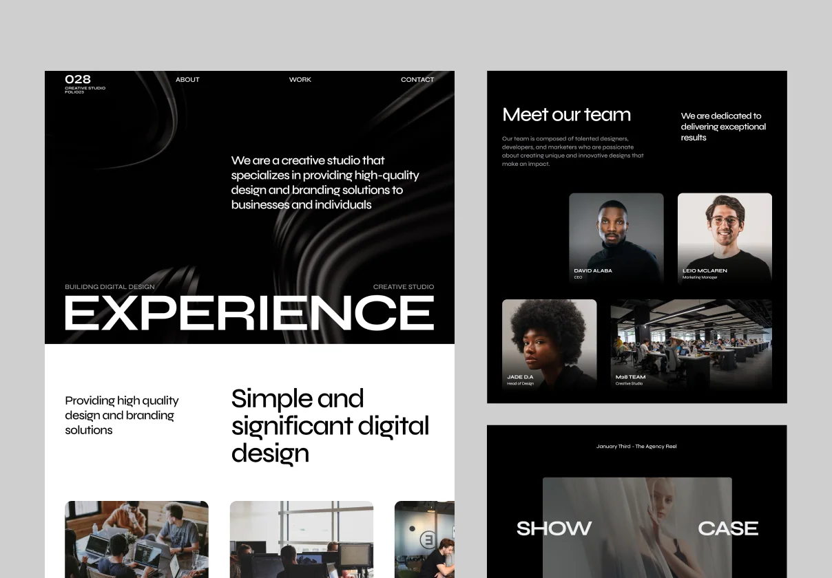 Agenlio - The Unique Portfolio Template