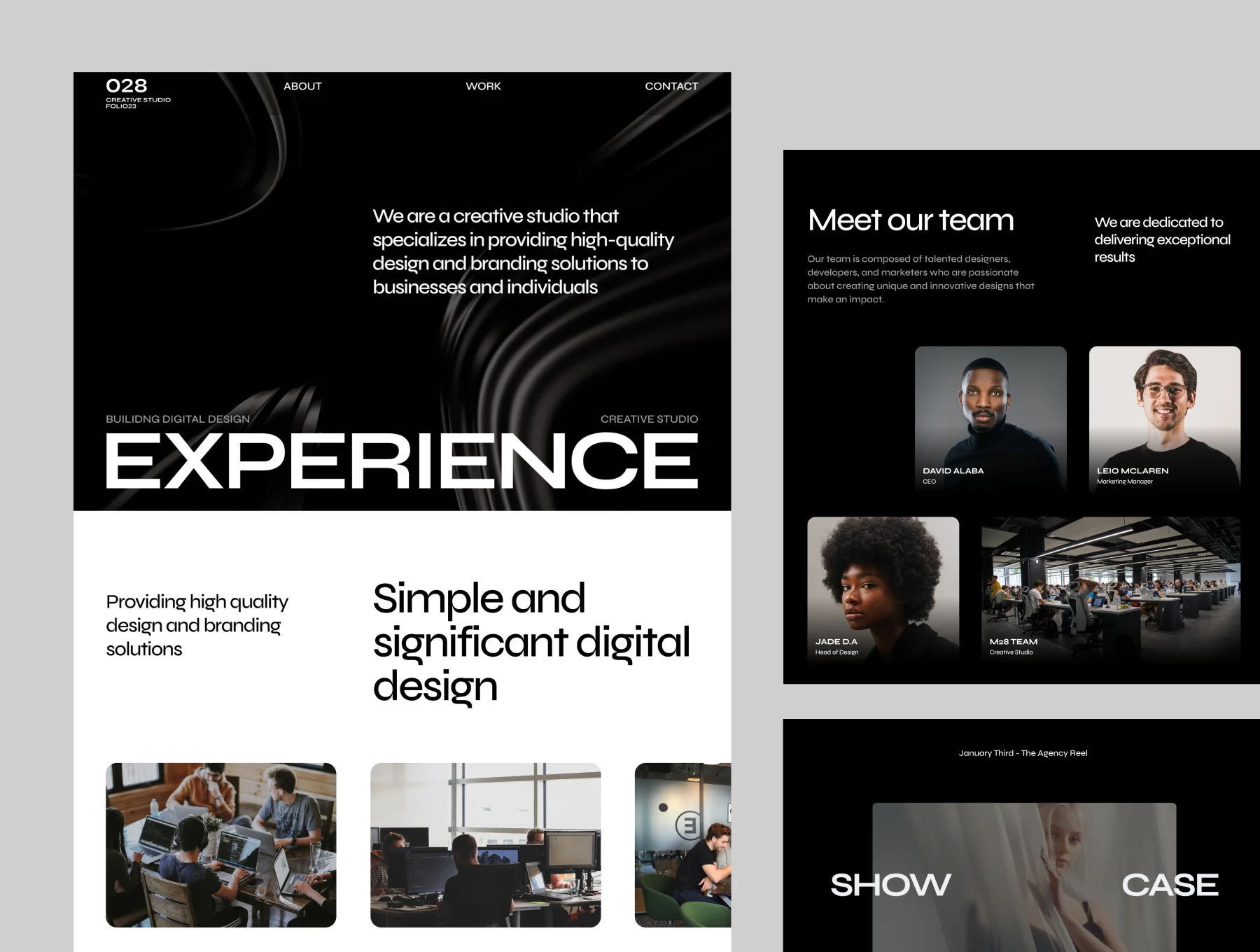 Agenlio - The Unique Portfolio Template