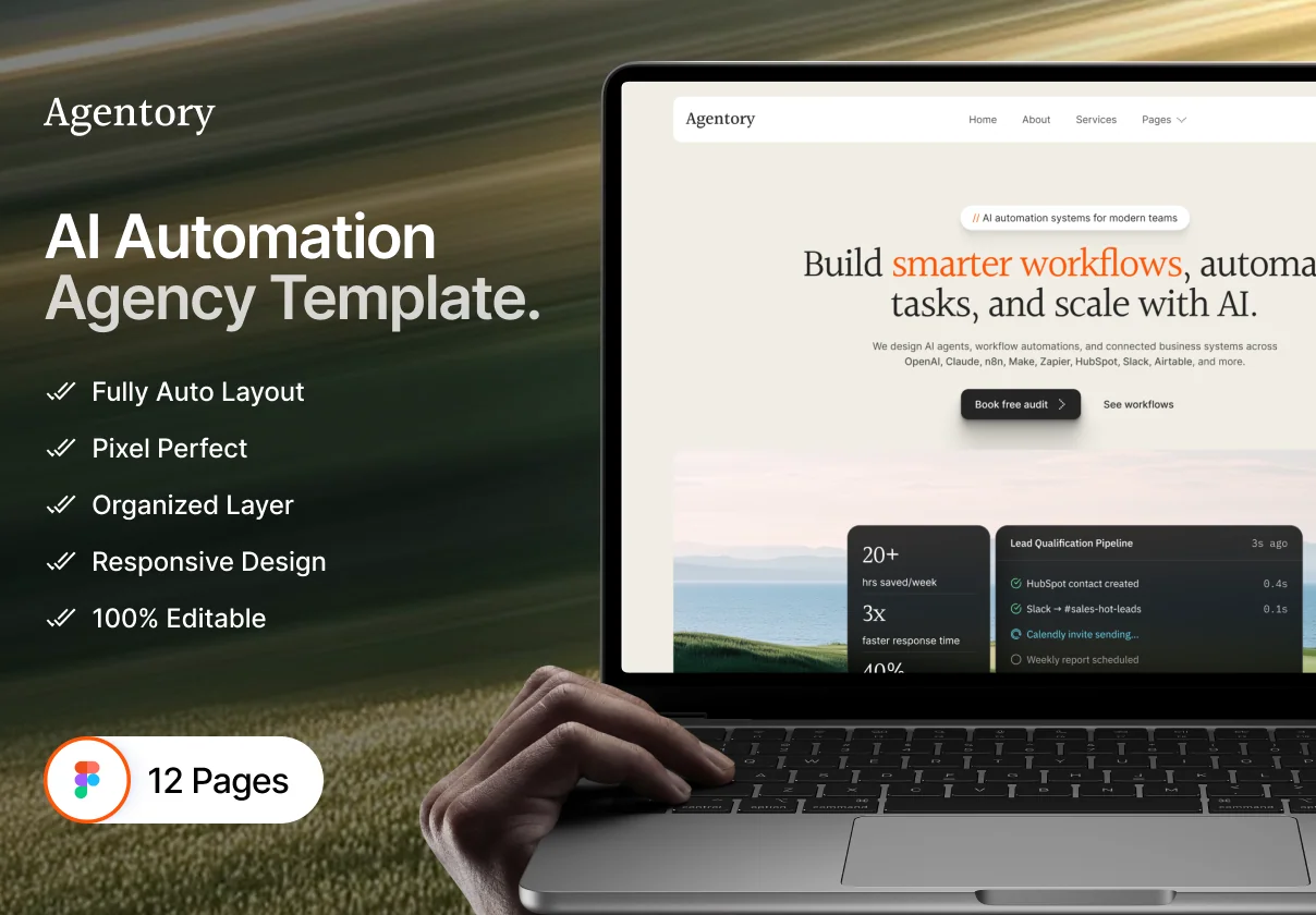 Agentory - AI Automation Agency Template