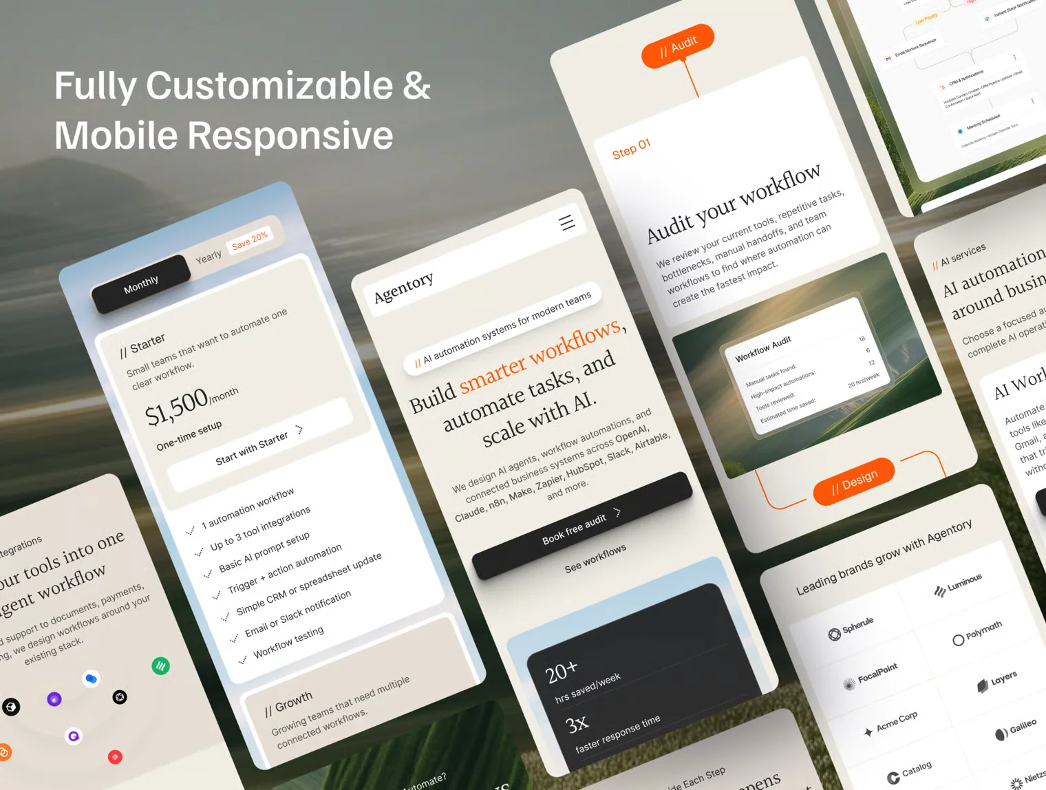Agentory - AI Automation Agency Template 2