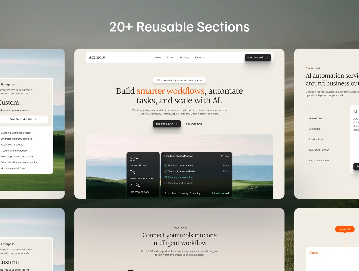 Agentory - AI Automation Agency Template 3