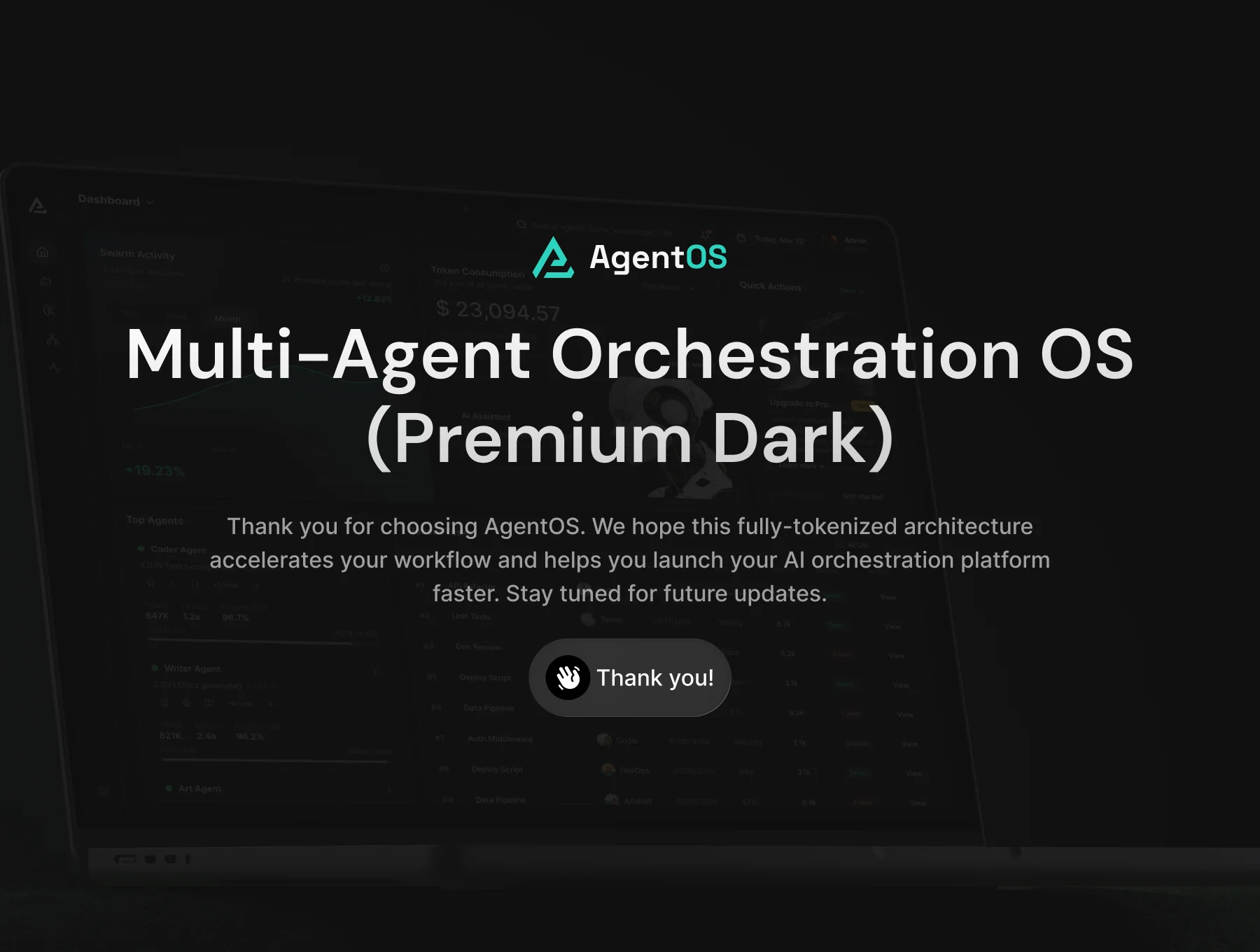 AgentOS - AI Agent Orchestration Dashboard 8