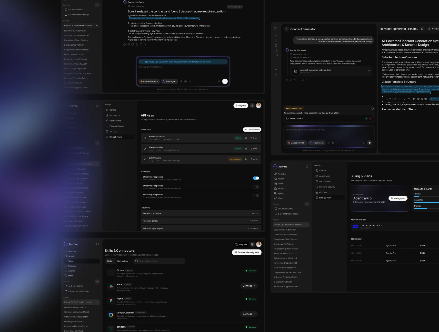 Agentra | AI Chat Interface UI Kit for Figma 6