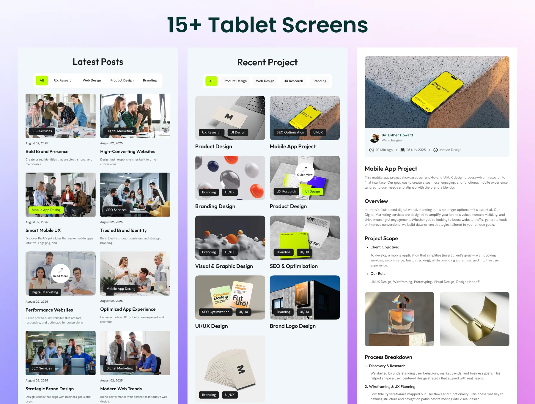 Agentro Creative Digital Agency Portfolio Tamplate 3
