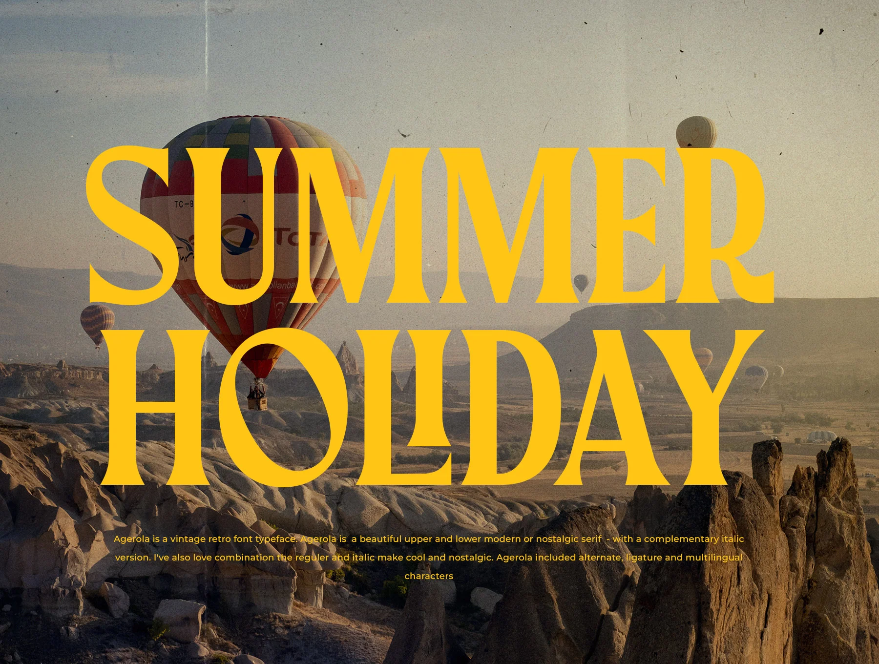 Agerola Retro Font 2
