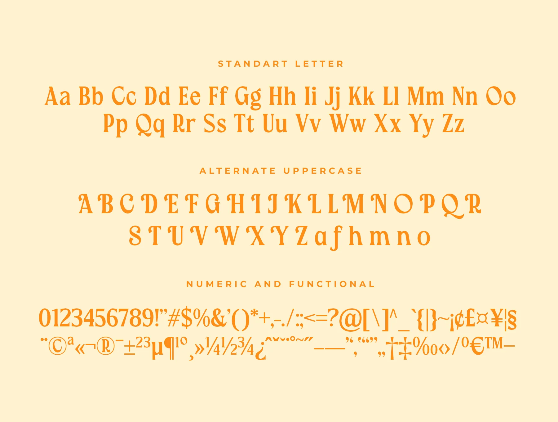 Agerola Retro Font 8