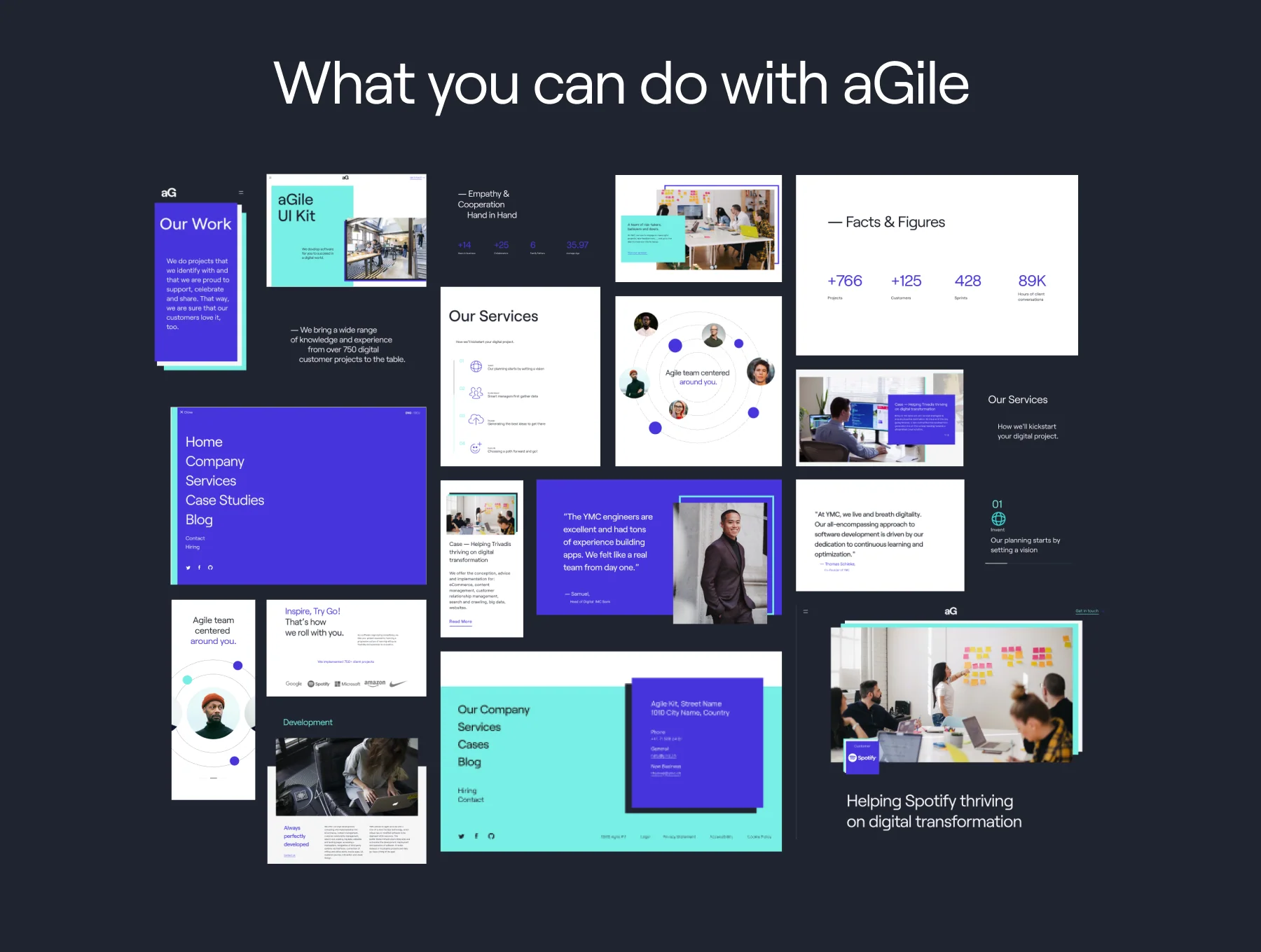 Agile Startup UI Kit 6
