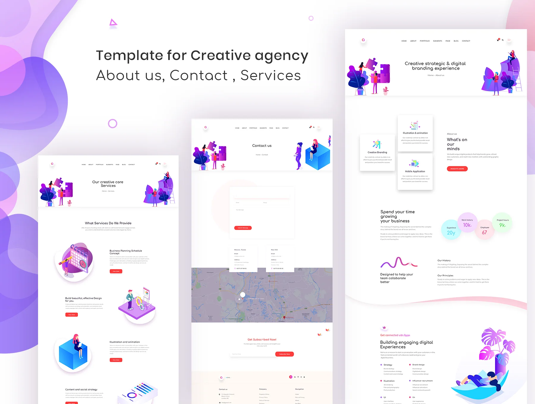 Ago - Creative Agency Template 5