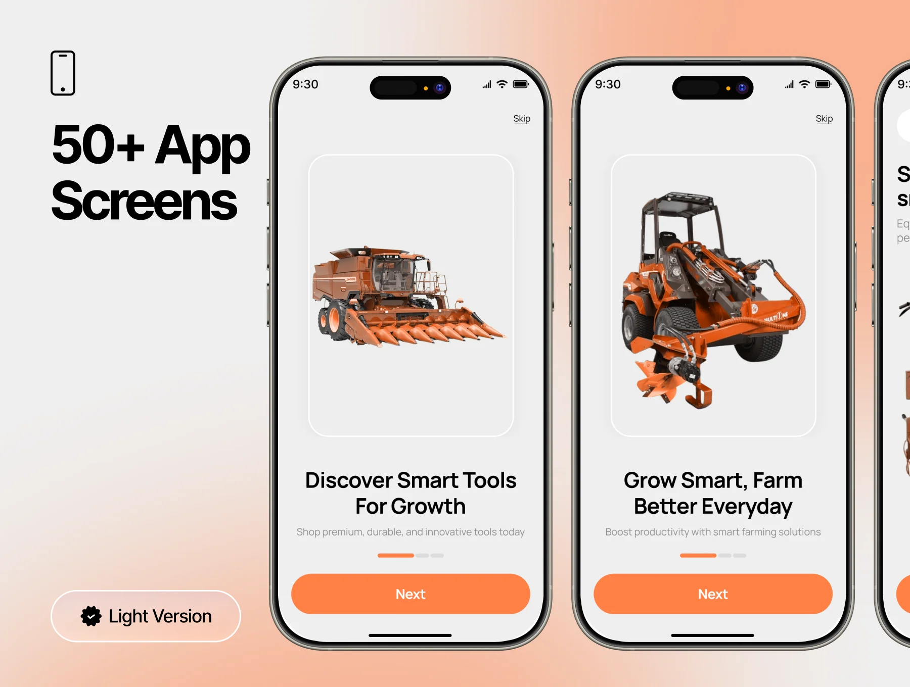 Agri-Tech Ecommerce Mobile UI Kit - Agrovia 4