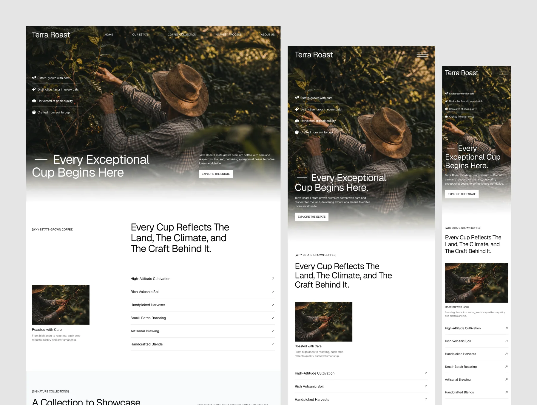 Agribusiness Landing Page UI Kit 8