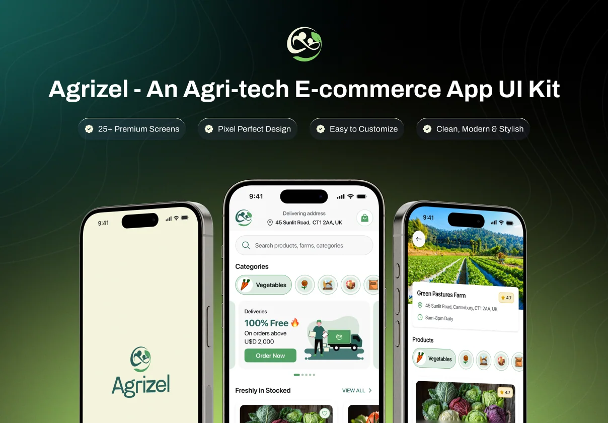 Agrizel - Agri-tech E-commerce Mobile App