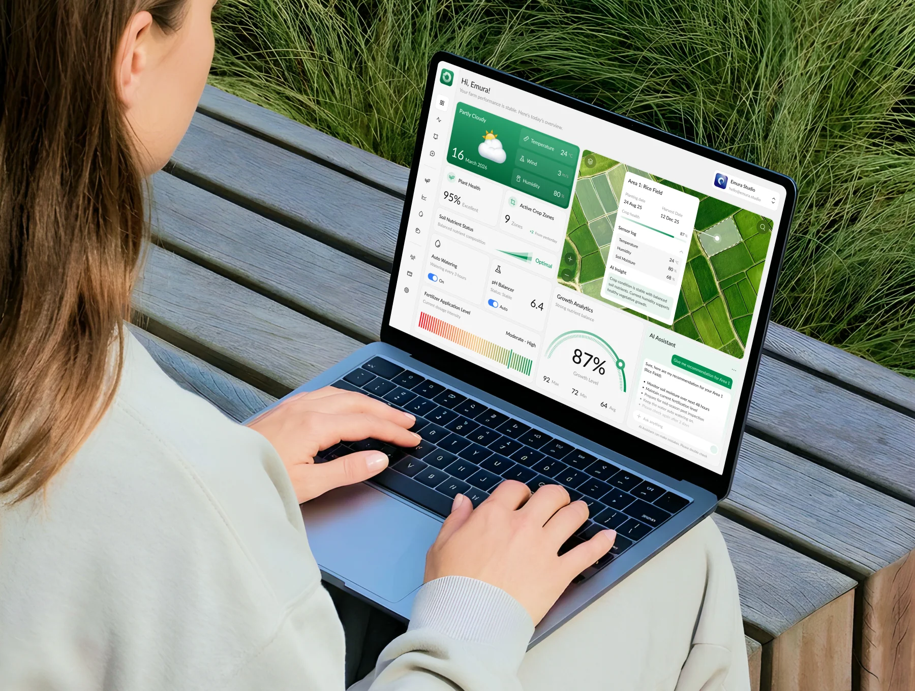 Agrova - Smart Farming Dashboard UI Kit 5