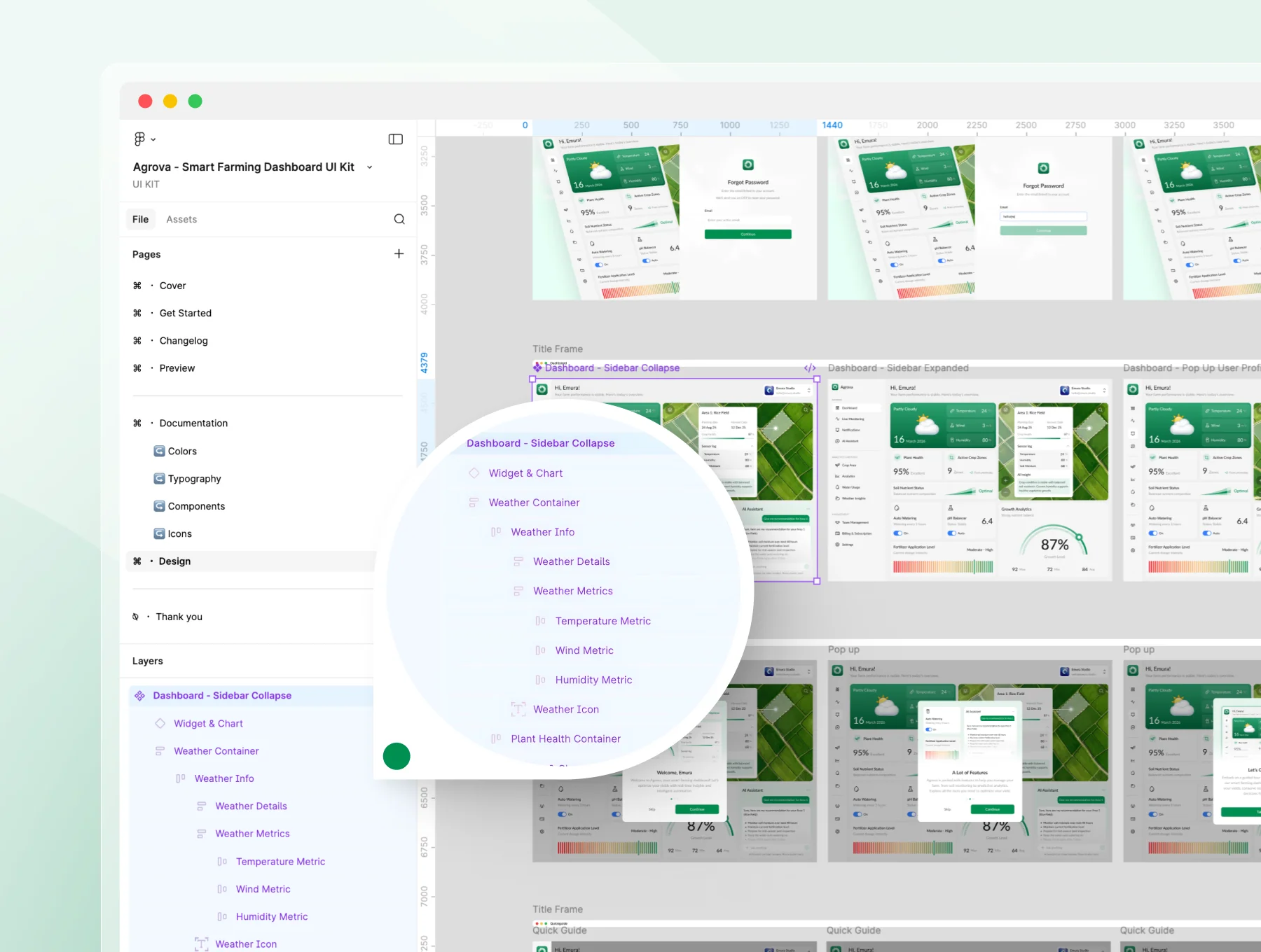 Agrova - Smart Farming Dashboard UI Kit 6