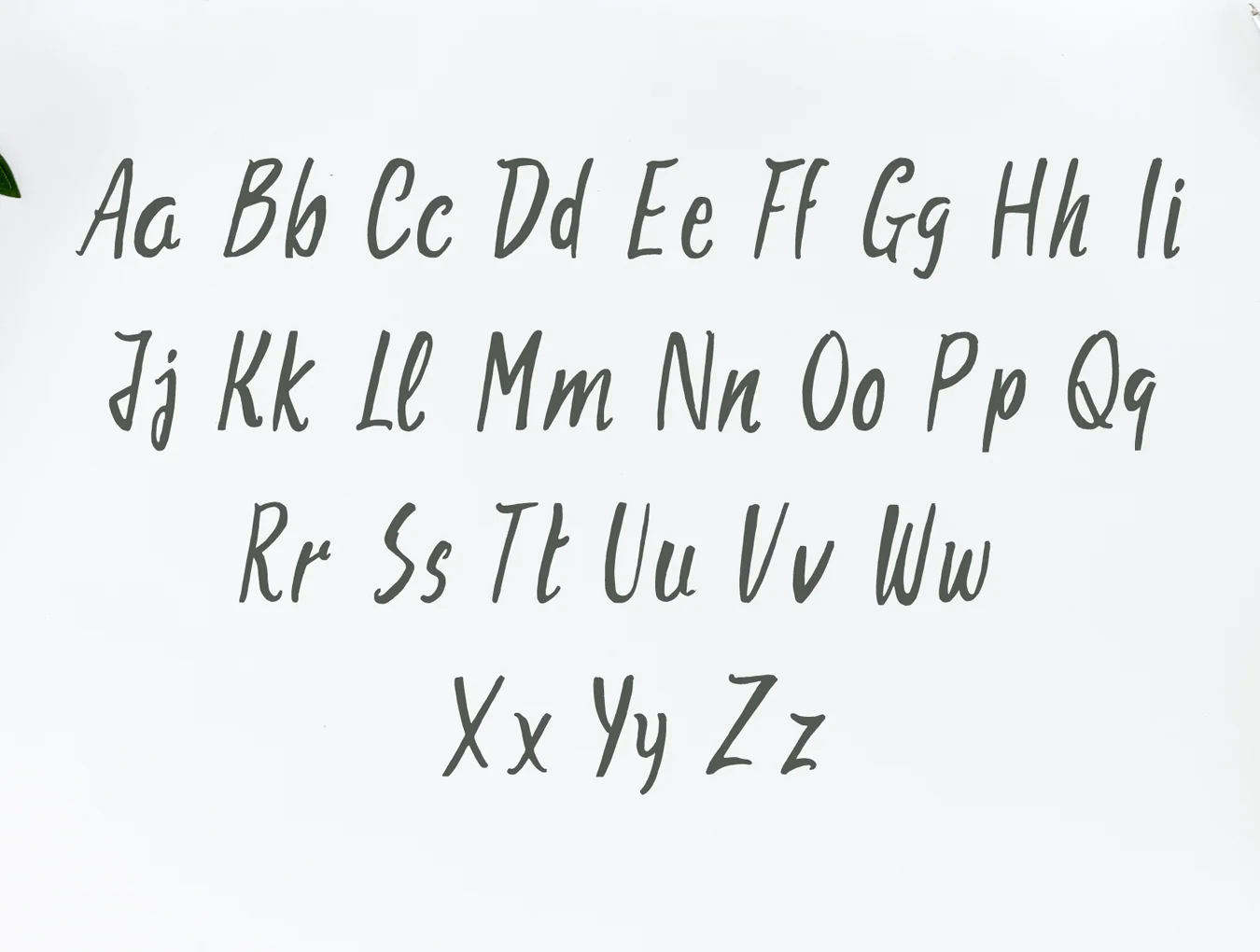 Aharon Brush Font 2