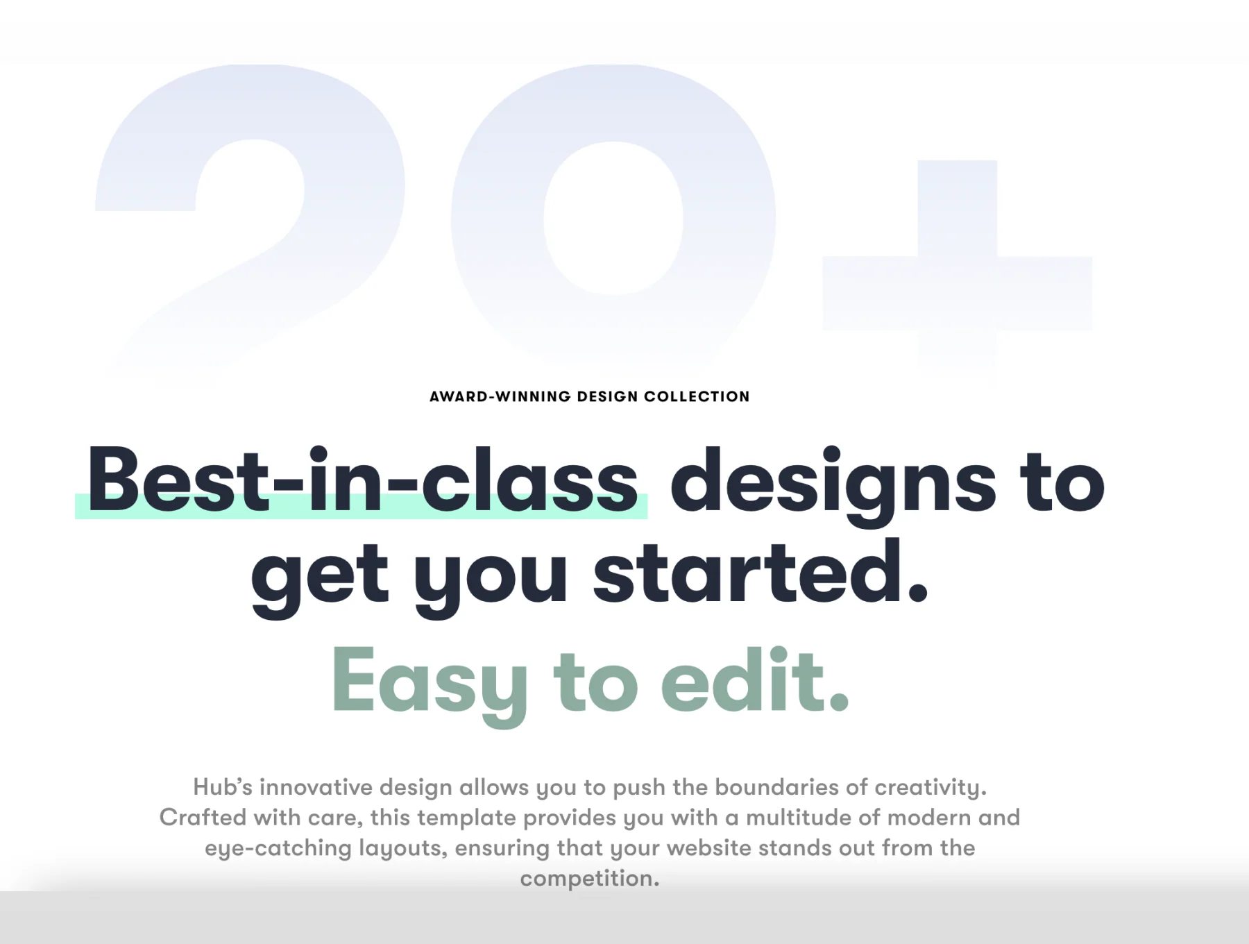 AHUB - Saas & Startups Landing Template 3