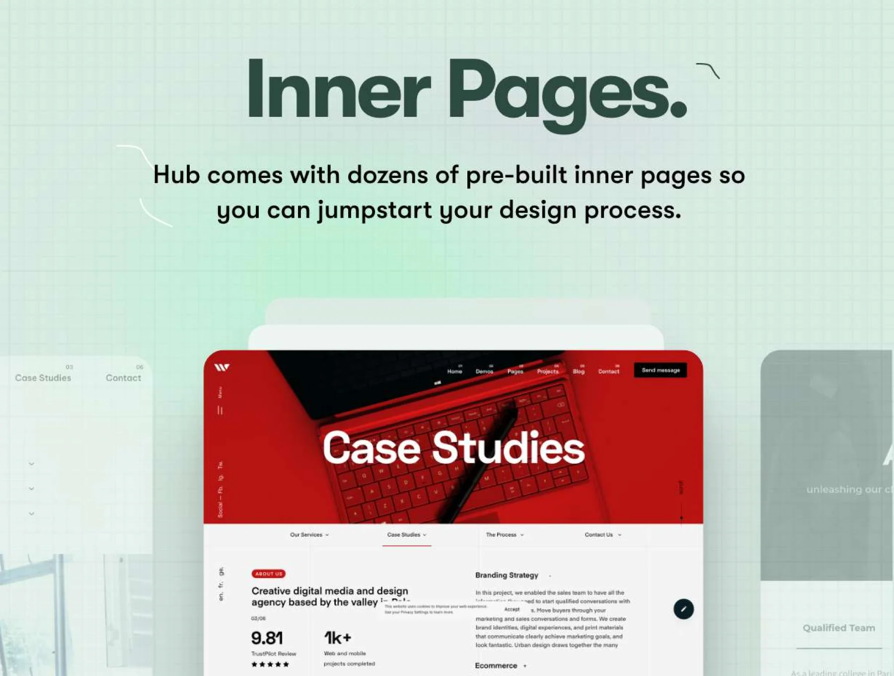 AHUB - Saas & Startups Landing Template 4