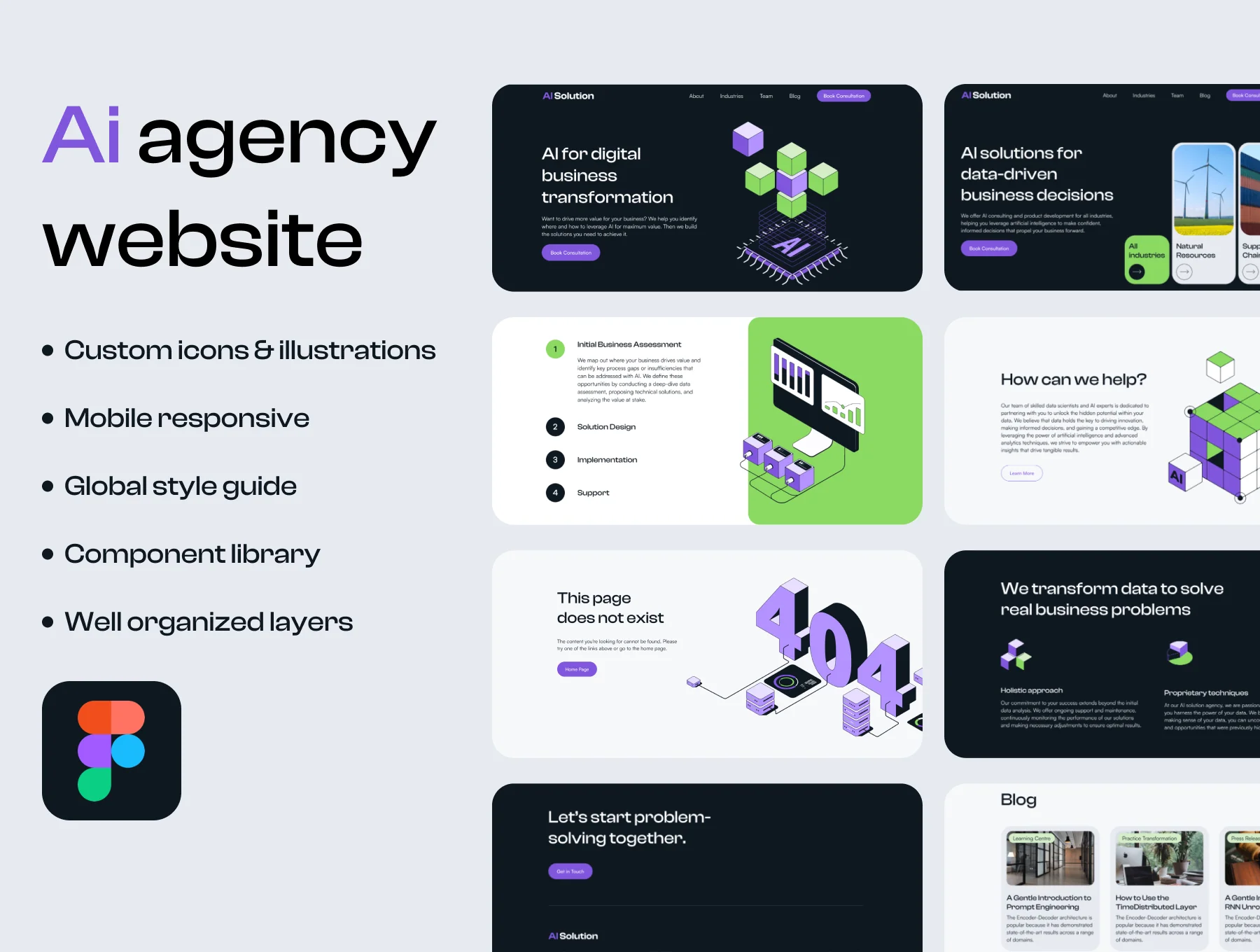 Ai Agency Web UI Kit