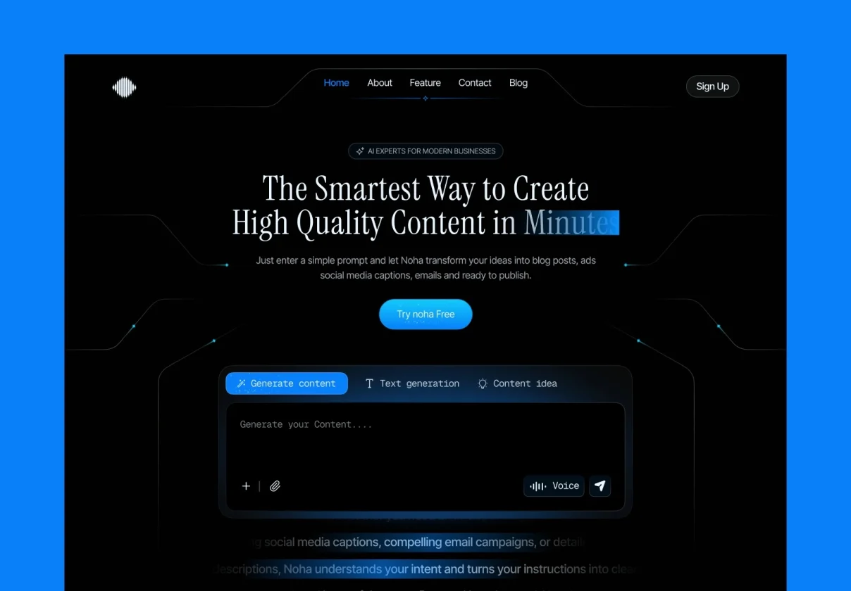 AI Agent SaaS Framer Template