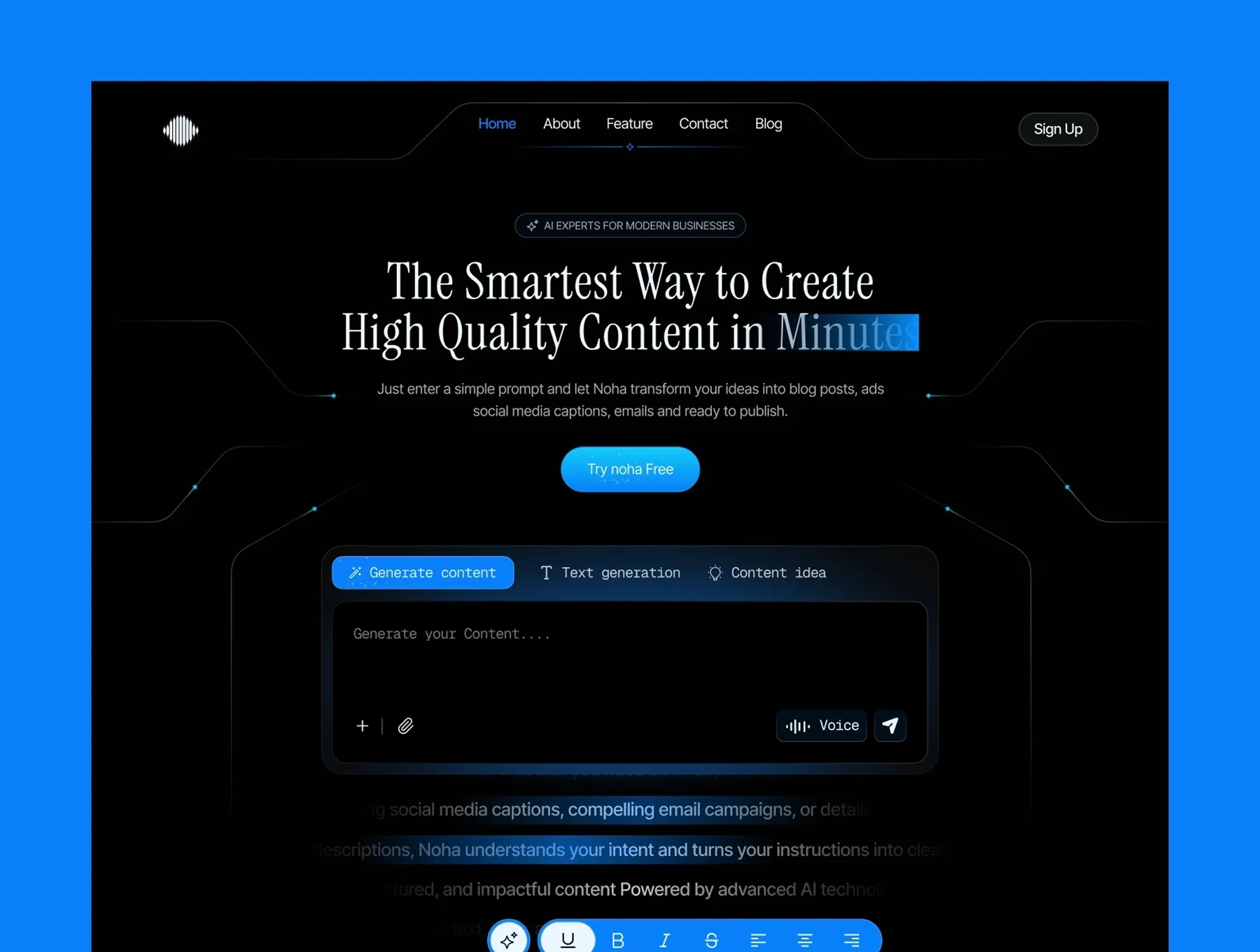 AI Agent SaaS Framer Template 2
