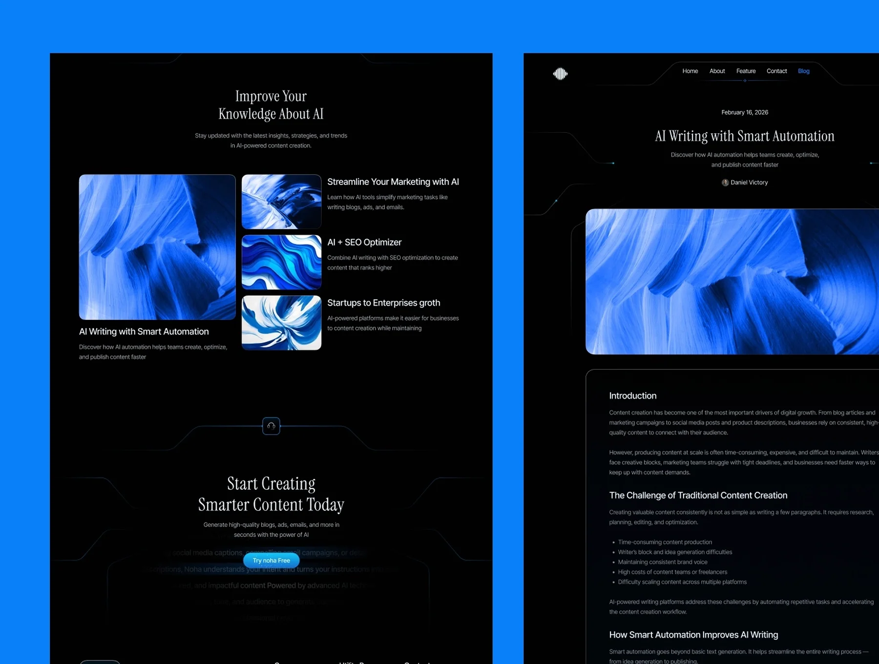 AI Agent SaaS Framer Template 3