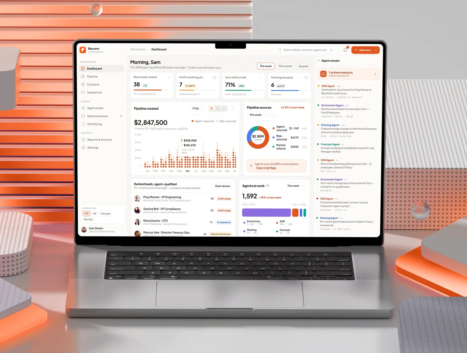 Reform - AI Agentic Sales CRM UI Kit 6