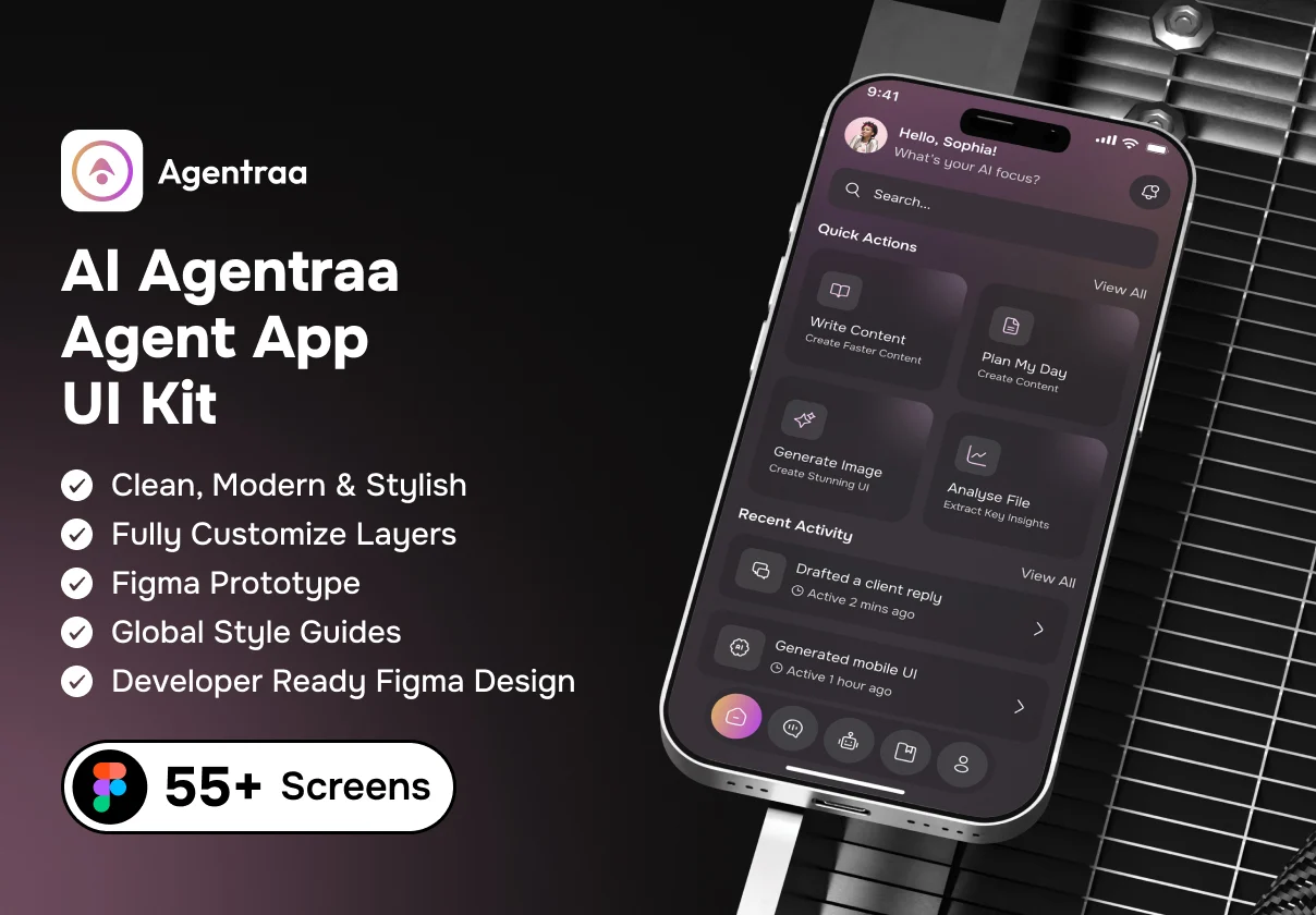 AI Agentraa - Agent App UI Kit