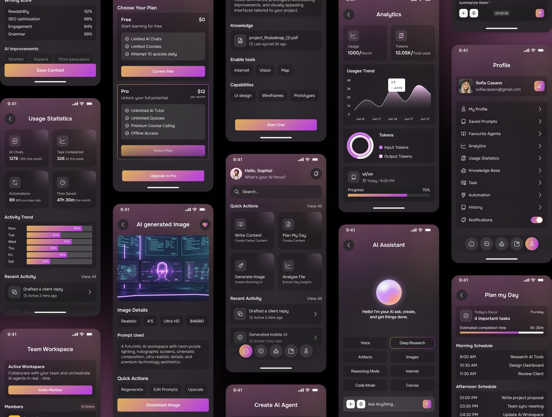 AI Agentraa - Agent App UI Kit 4