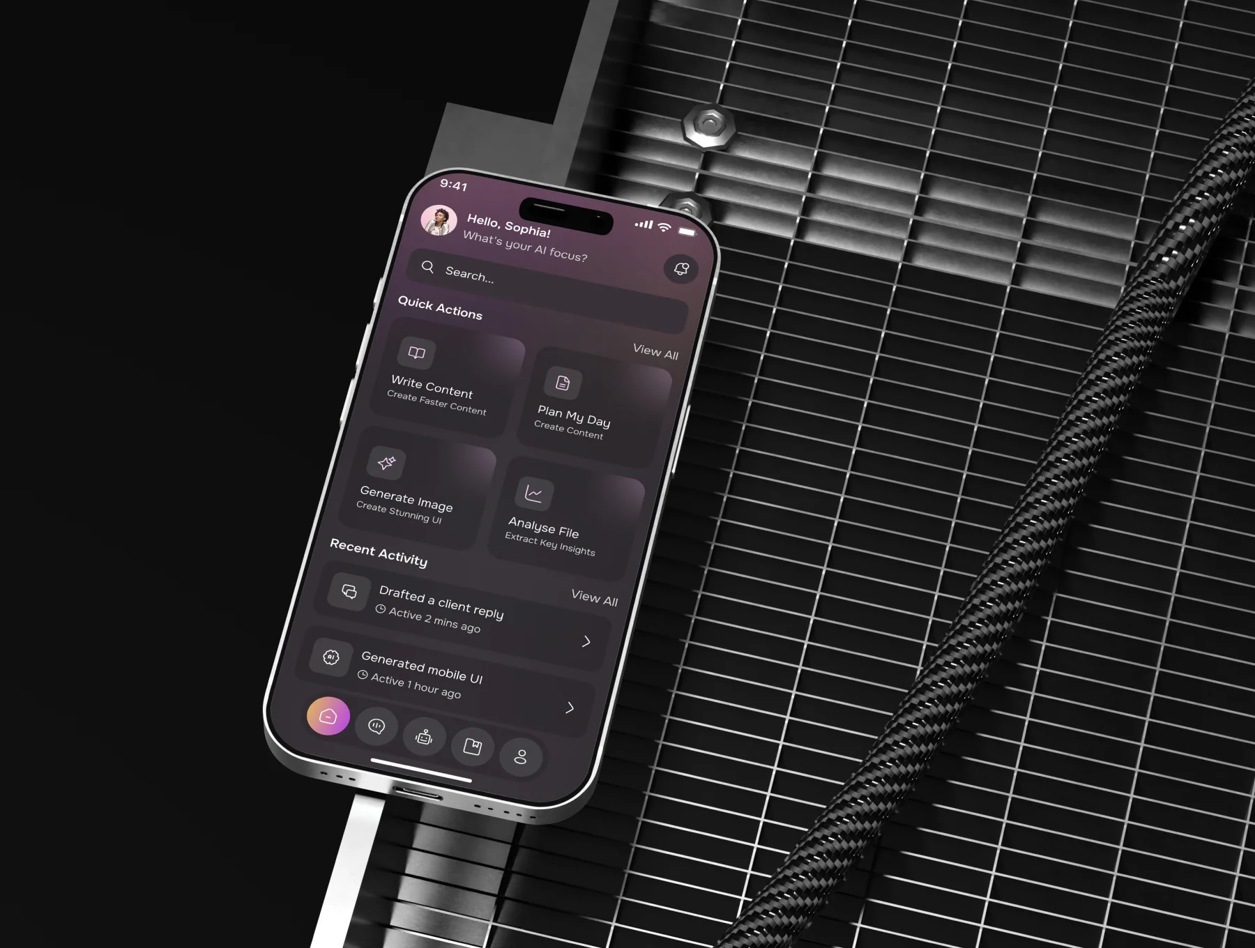 AI Agentraa - Agent App UI Kit 7