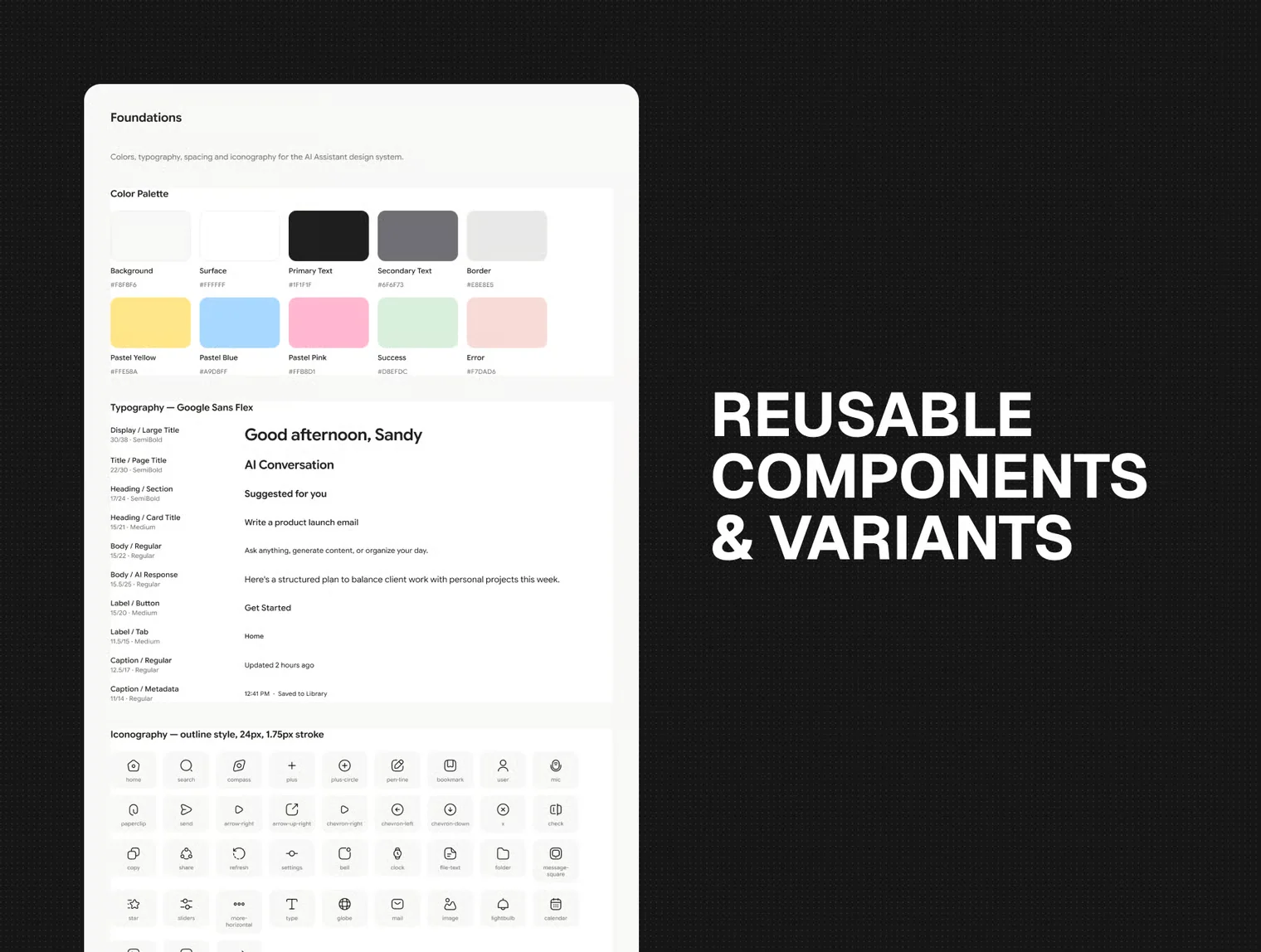 AI Assistant Mobile UI Kit 3