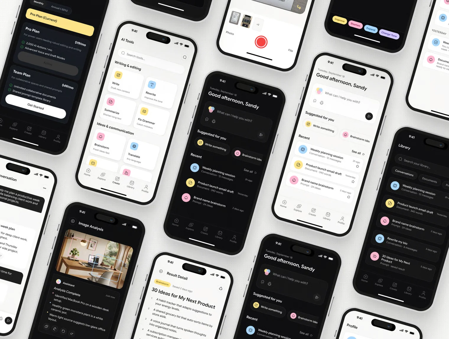 AI Assistant Mobile UI Kit 5